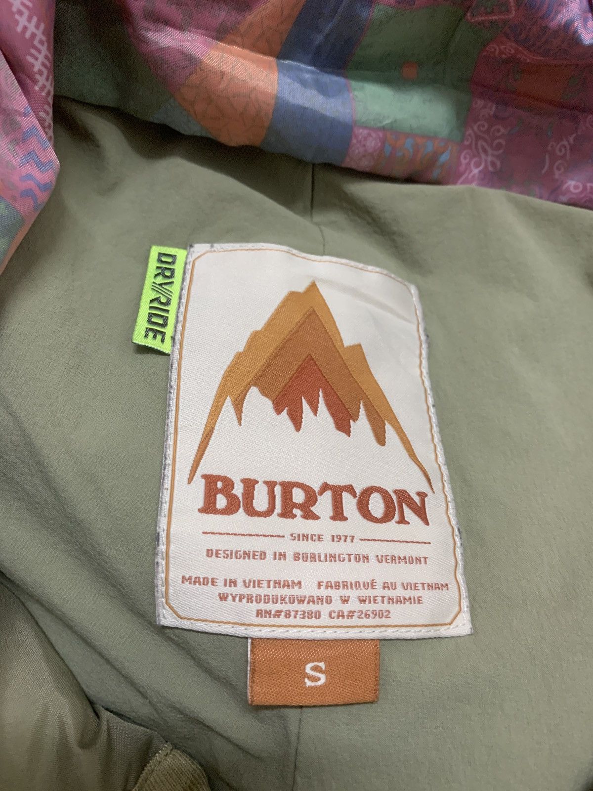 Burton Burton dryride green ski snowboard outdoor pants Size US 30 / EU 46 - 5 Thumbnail