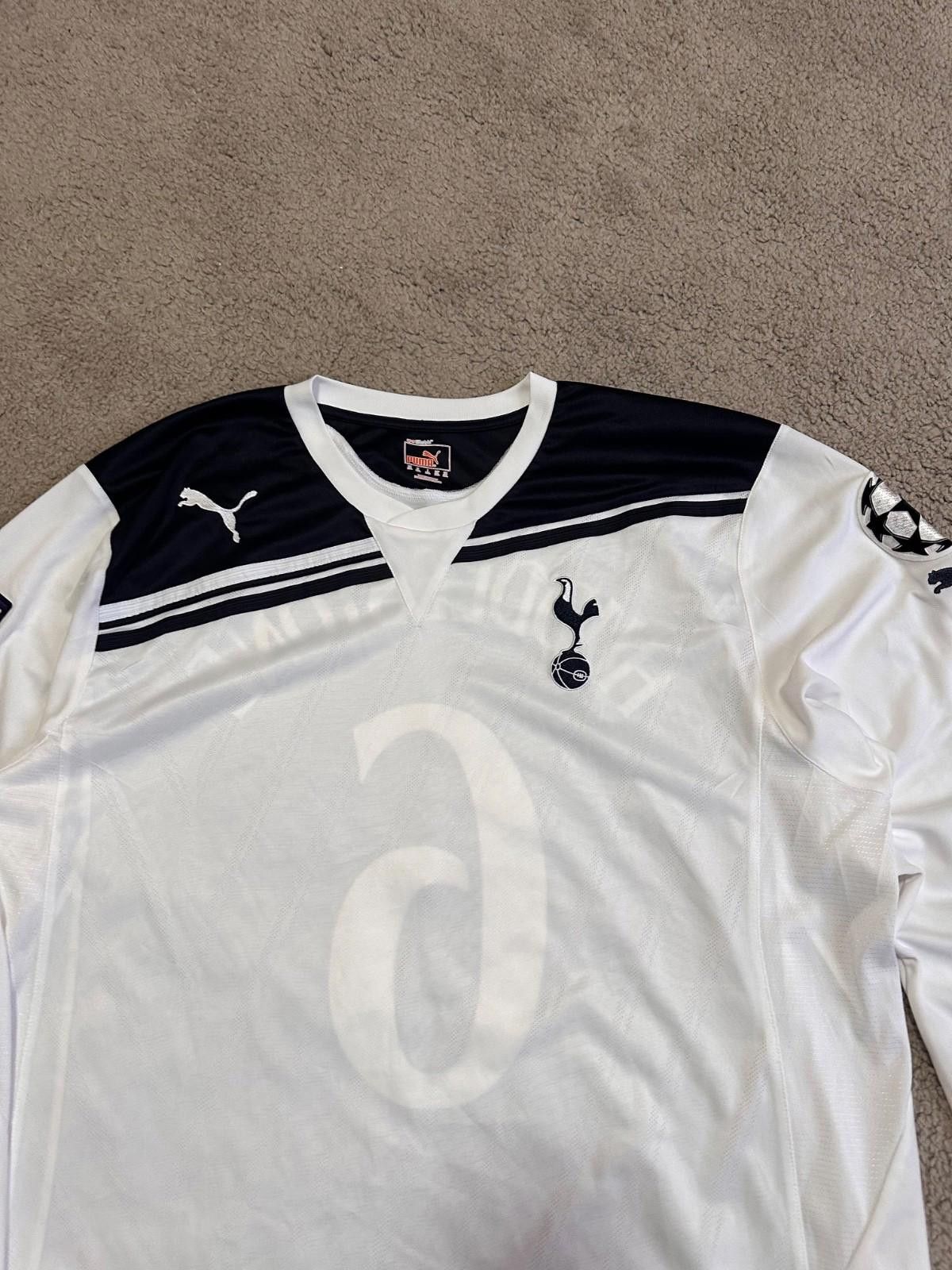 Puma #6 Huddleston TOTTENHAM HOTSPUR 2010 FOOTBALL SHIRT SOCCER Size ONE SIZE - 5 Thumbnail