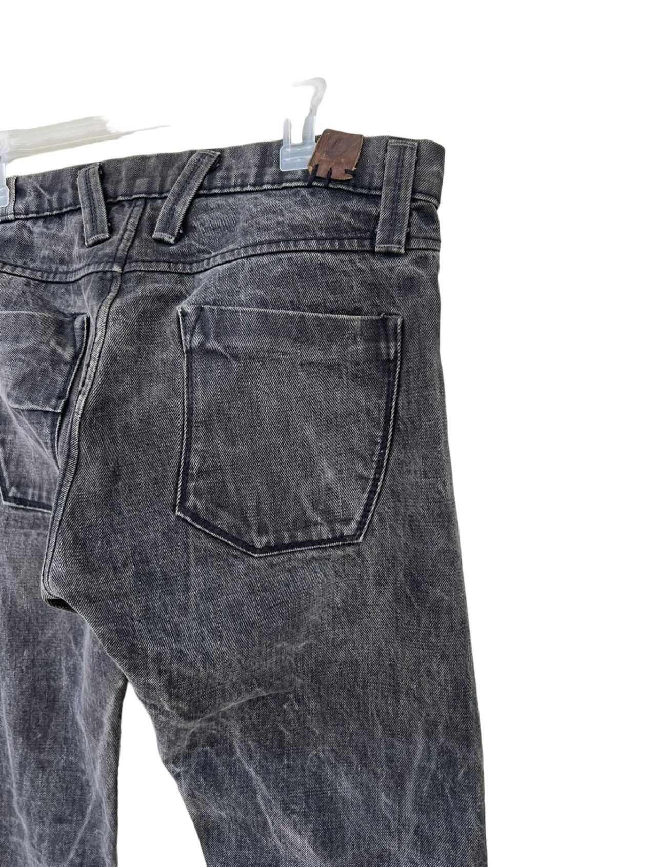 MATiAS MATIAS Los Angeles Fade Black Waxed Denim Selvedge Jeans Size US 32 / EU 48 - 19 Thumbnail