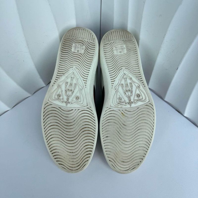 Gucci Gucci Ace Leather Fashion Sneakers for Men Size US 8 / EU 41 - 4 Thumbnail
