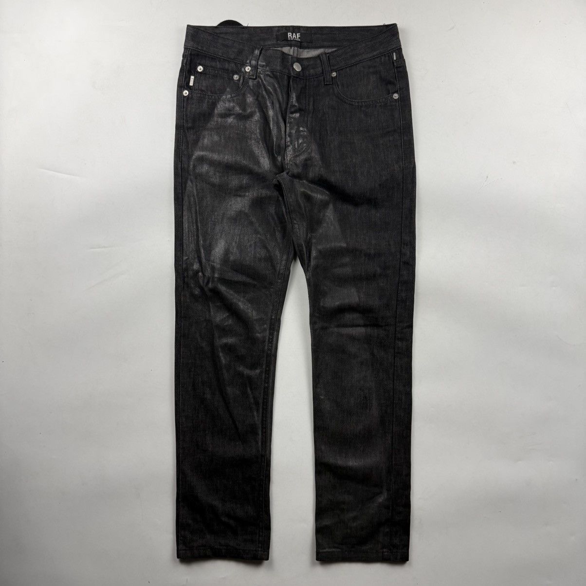 Raf Simons × Raf by Raf Simons Raf Simons 2007 Waxed coated denim