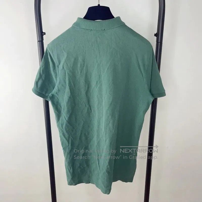 Burberry Burberry Green Cotton Men's Polo Shirt. Size US M / EU 48-50 / 2 - 3 Thumbnail