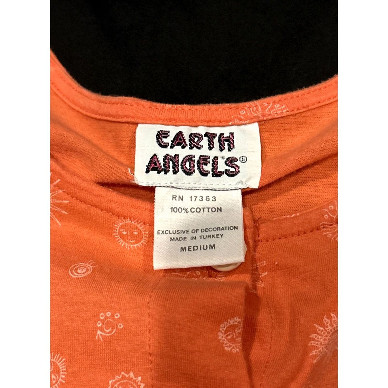 Vintage VINTAGE Earth Angels Romper M Cotton Shor Sleeve Women’s A22 Size 32" / US 10 / IT 46 - 2 Thumbnail
