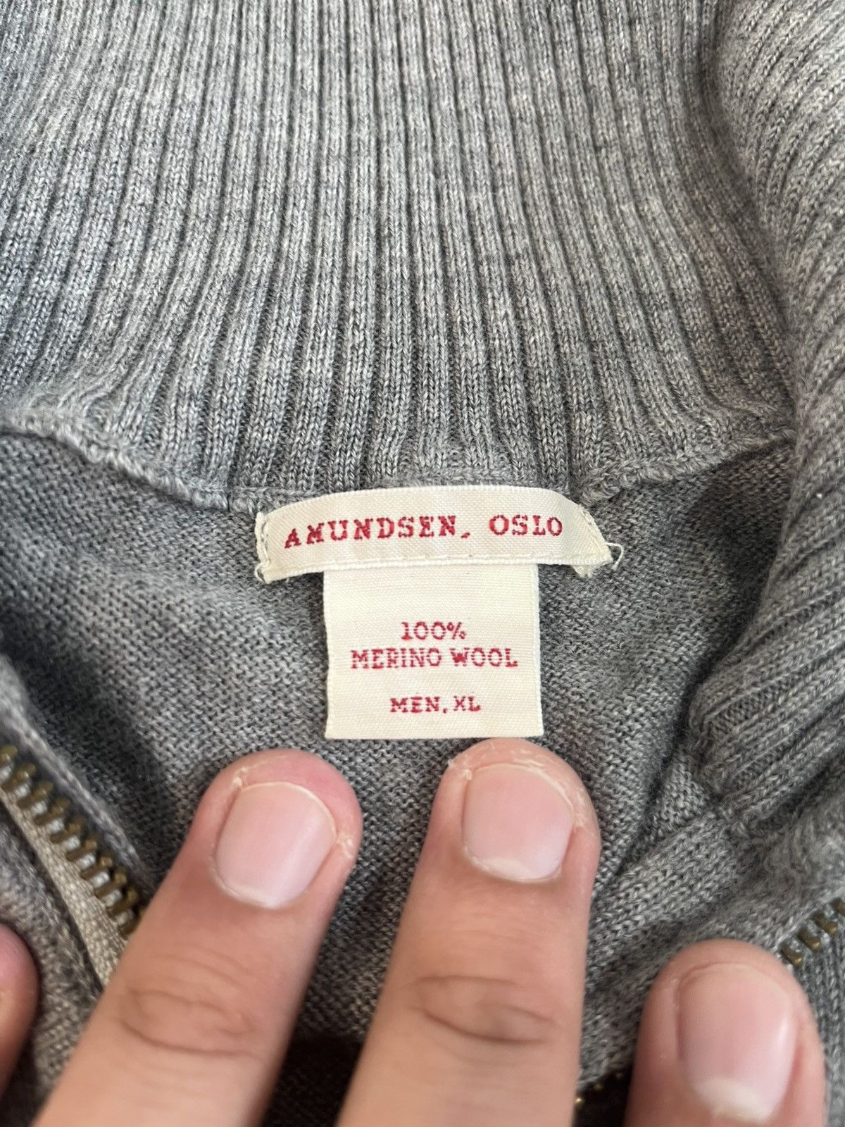 Amundsen Amundsen Sports Boiled Hoodie Laced Mens Jumper Size US XL / EU 56 / 4 - 2 Thumbnail