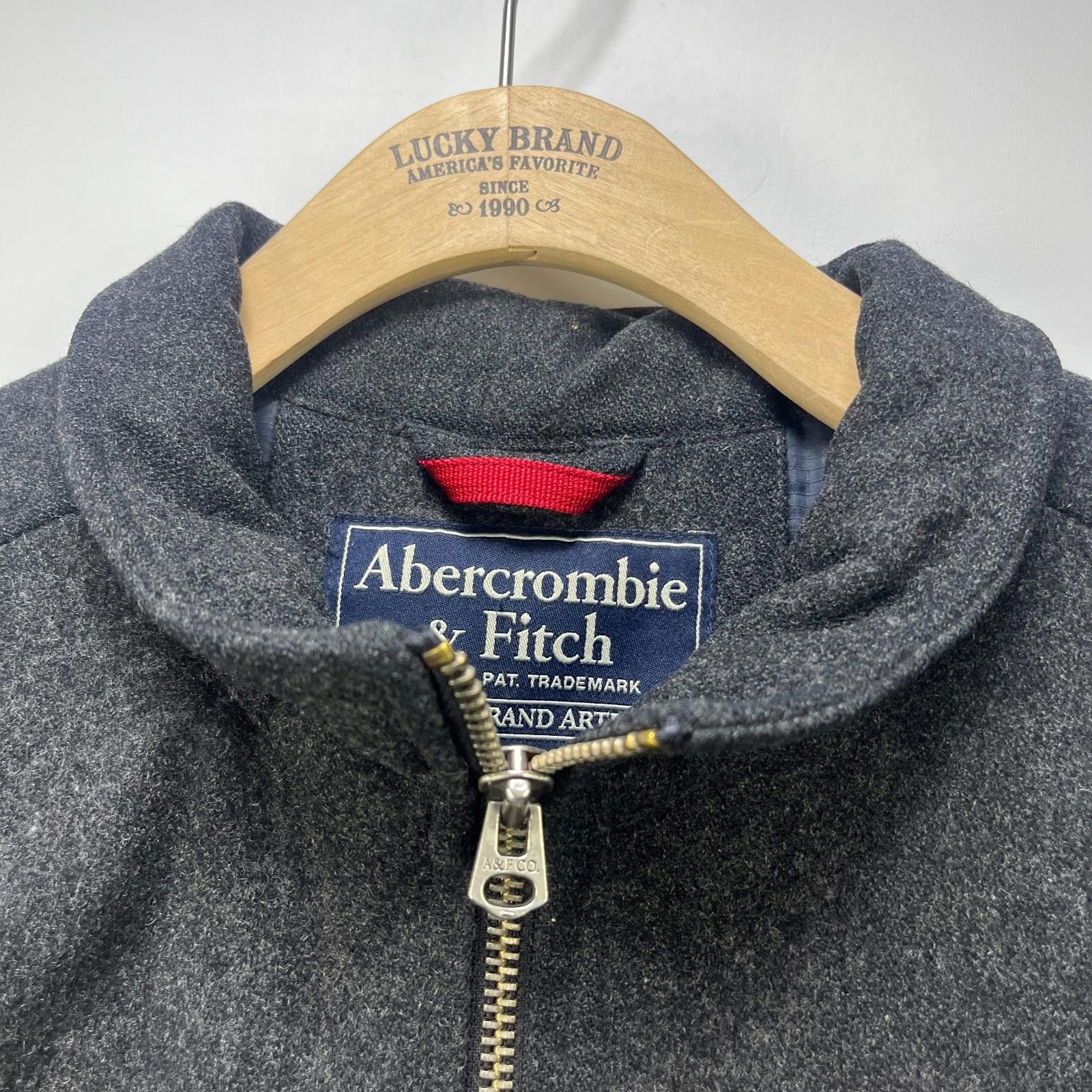 Abercrombie & Fitch Vintage Abercrombie & Fitch Men's Wool Blend Jacket Large Size US L / EU 52-54 / 3 - 3 Thumbnail