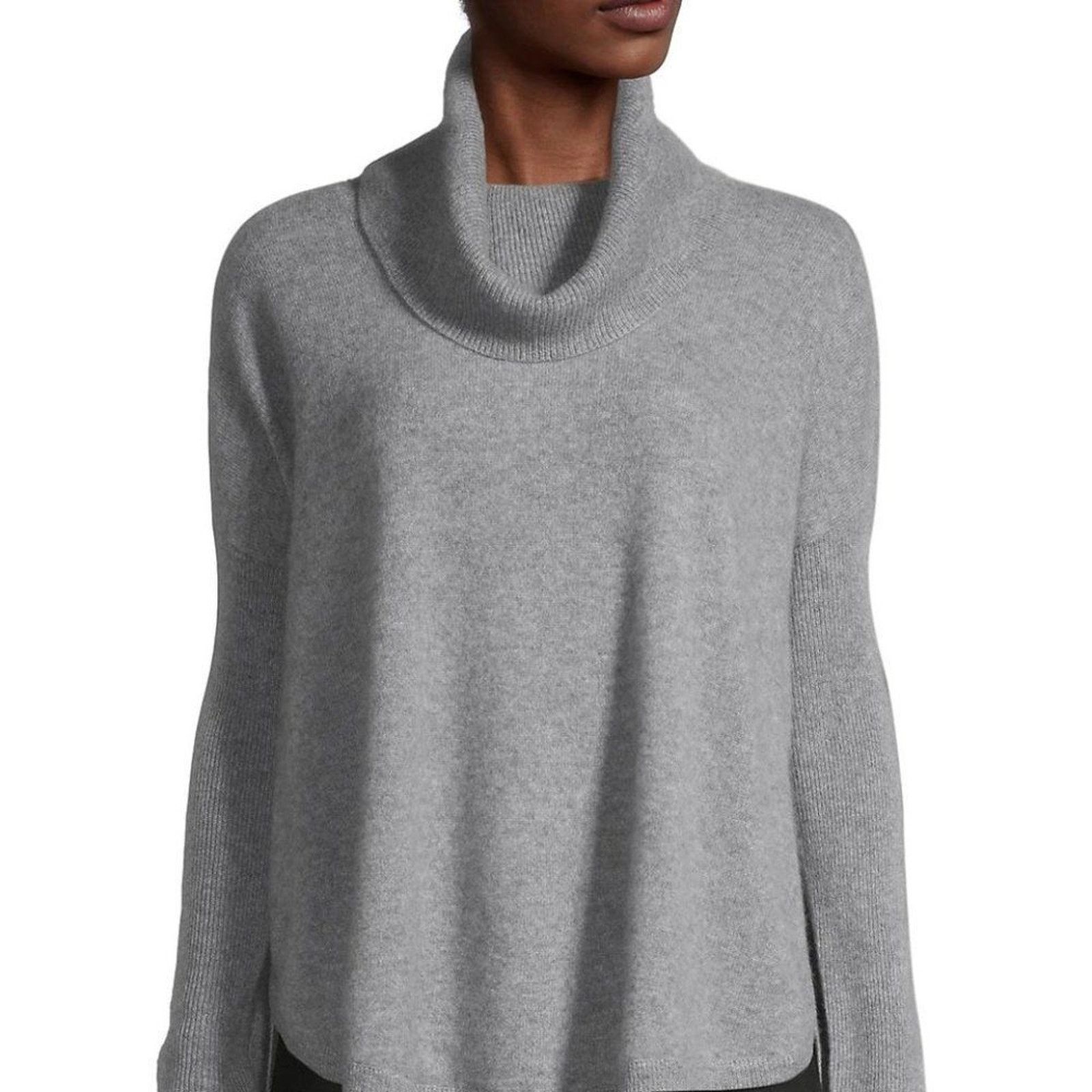 Saks Fifth Avenue Cowlneck Cashmere Sweater from Saks Fifth Avenue Size M / US 6-8 / IT 42-44 - 1 Thumbnail