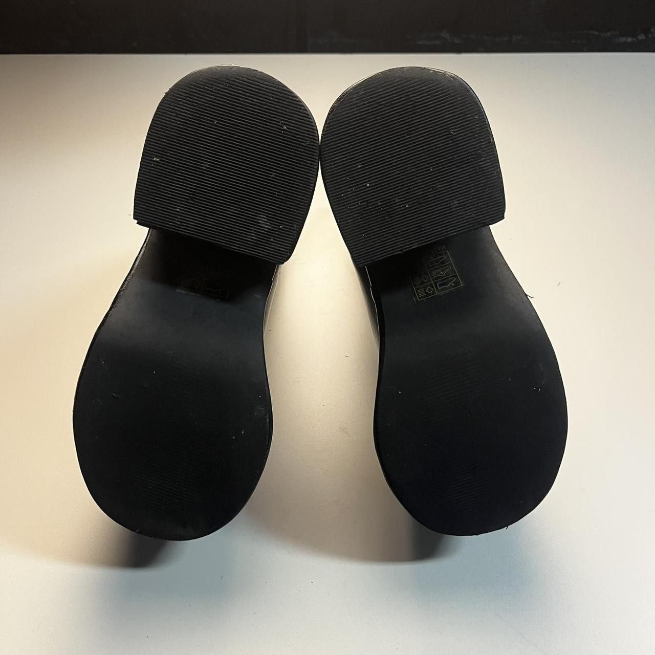 Other Black chunky platform ankle boots #goth #punk Size US 8 / IT 38 - 4 Thumbnail