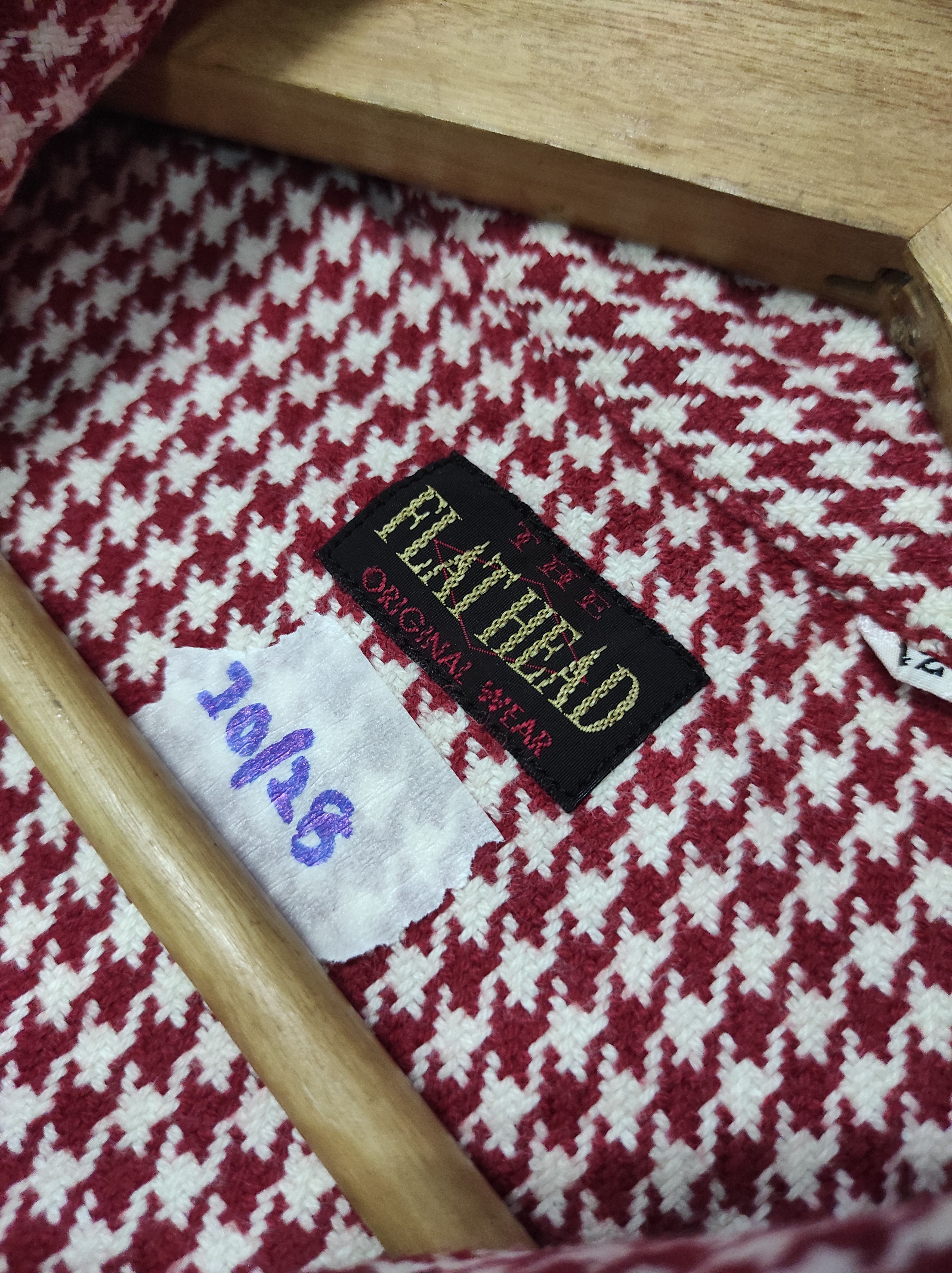 The Flat Head VINTAGE THE FLAT HEAD FLANNEL SHIRT BUTTON UP Size US S / EU 44-46 / 1 - 8 Thumbnail