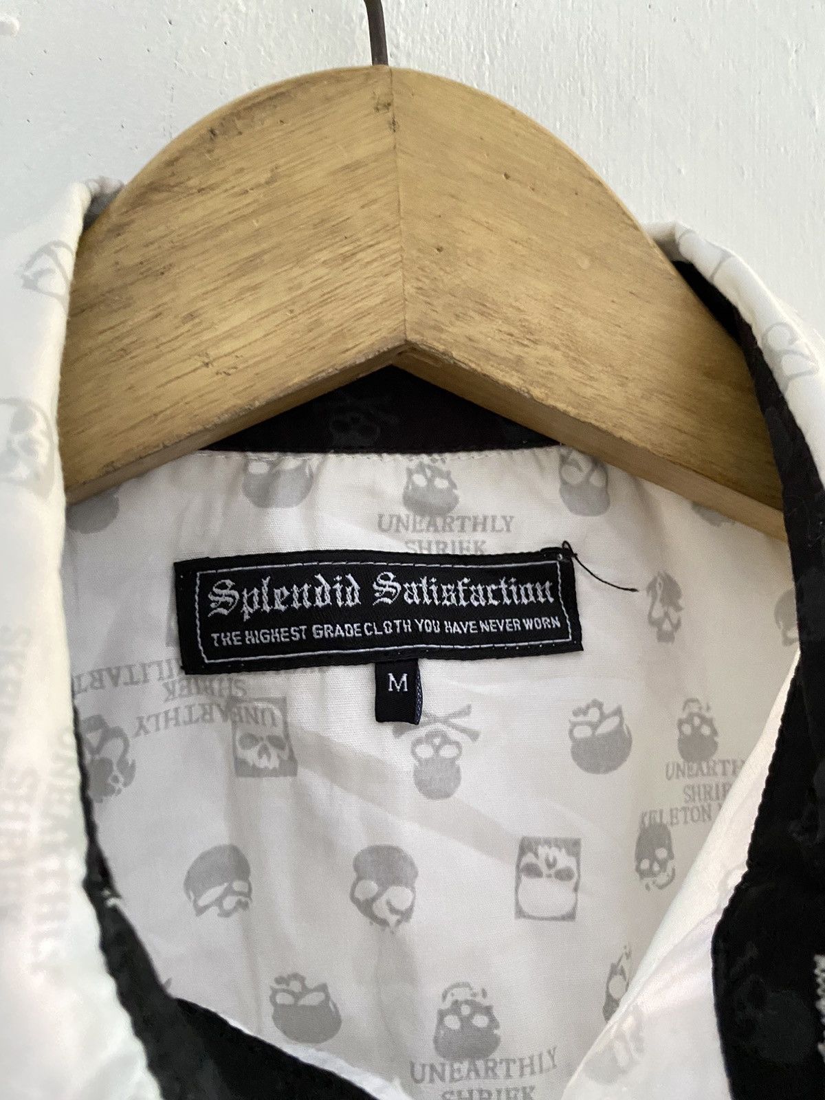 If Six Was Nine × Japanese Brand Seditionaries Splendid Satisfaction skull button ups shirts Size US M / EU 48-50 / 2 - 5 Thumbnail