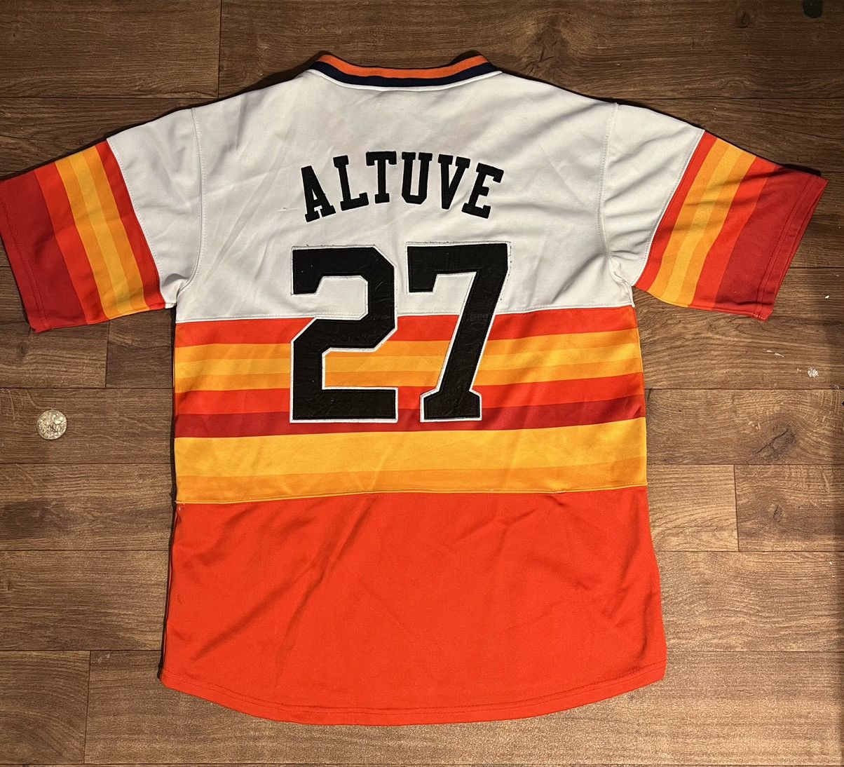 Majestic Vintage 90s Majestic Men Houston Astros Jose Altuve #27 Size US L / EU 52-54 / 3 - 4 Thumbnail
