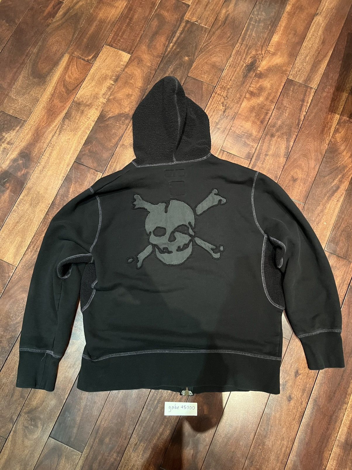 Beams Japan Beams Skull Zip up hoodie Size US M / EU 48-50 / 2 - 2 Thumbnail