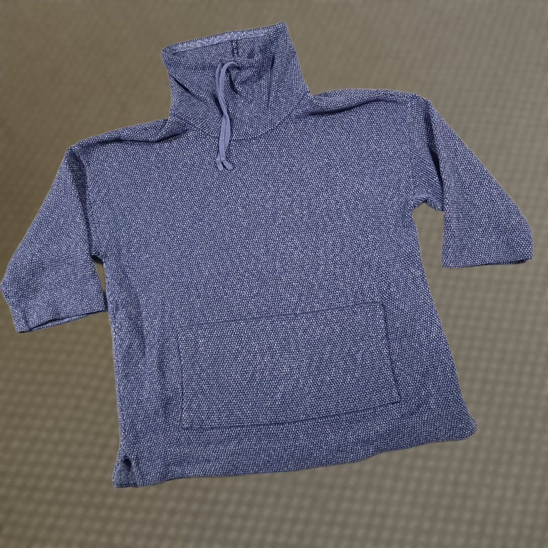 J. Jill Pure Jill J. Jill High Neck Sweater Womens Small Blue Knit Athletic 1/2 Sleeve Size S / US 4 / IT 40 - 1 Thumbnail