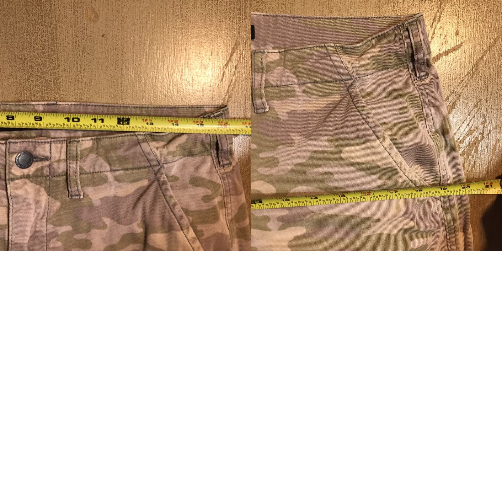 Vintage Hudson Cargo Pants Camouflage Womens Tag 28 X 27 Inseam Scam Wash Code Size 28" / US 6 / IT 42 - 9 Thumbnail
