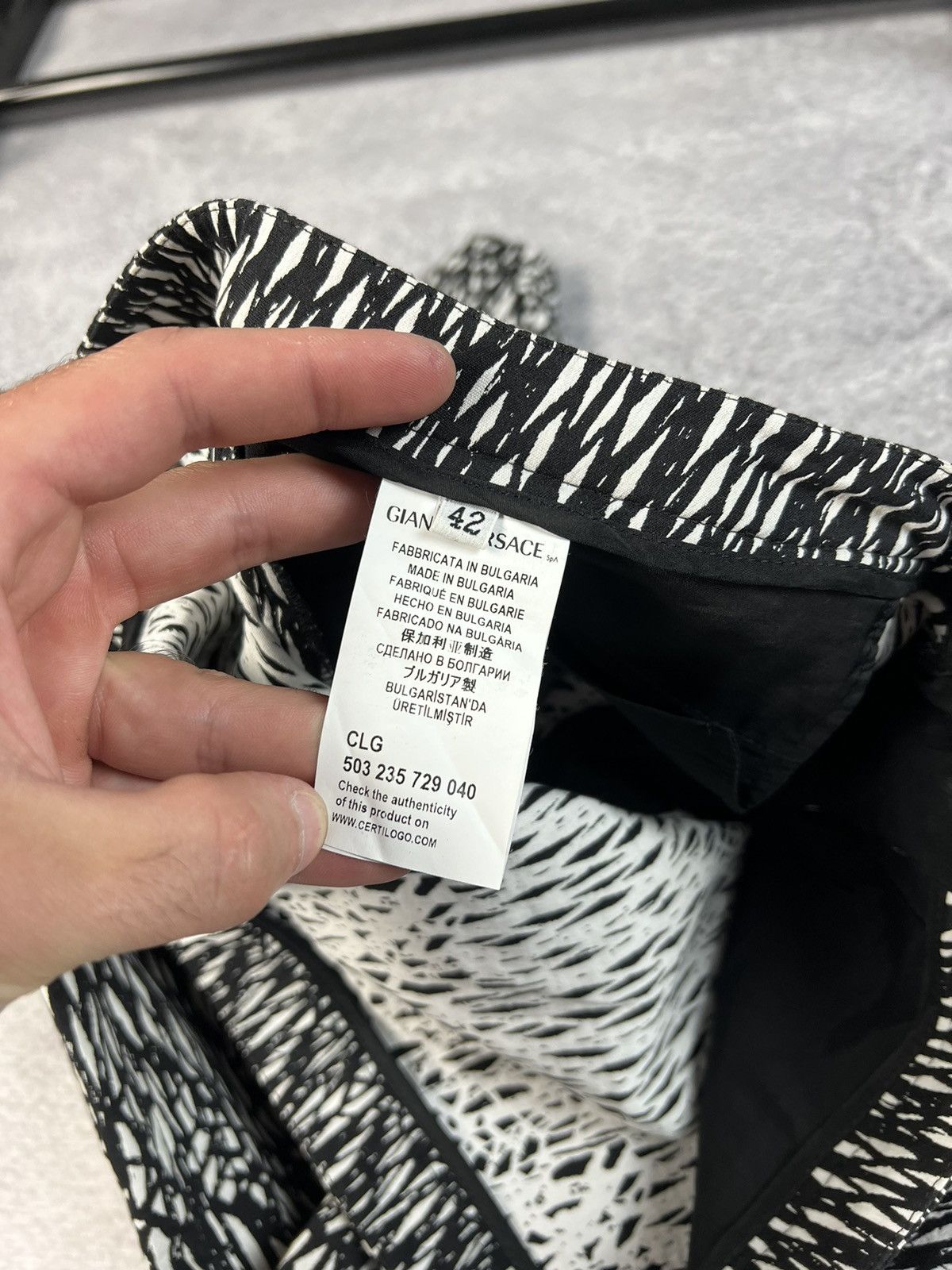 Versace Gianni Versace multicolour luxury pants Size 28" / US 6 / IT 42 - 14 Thumbnail