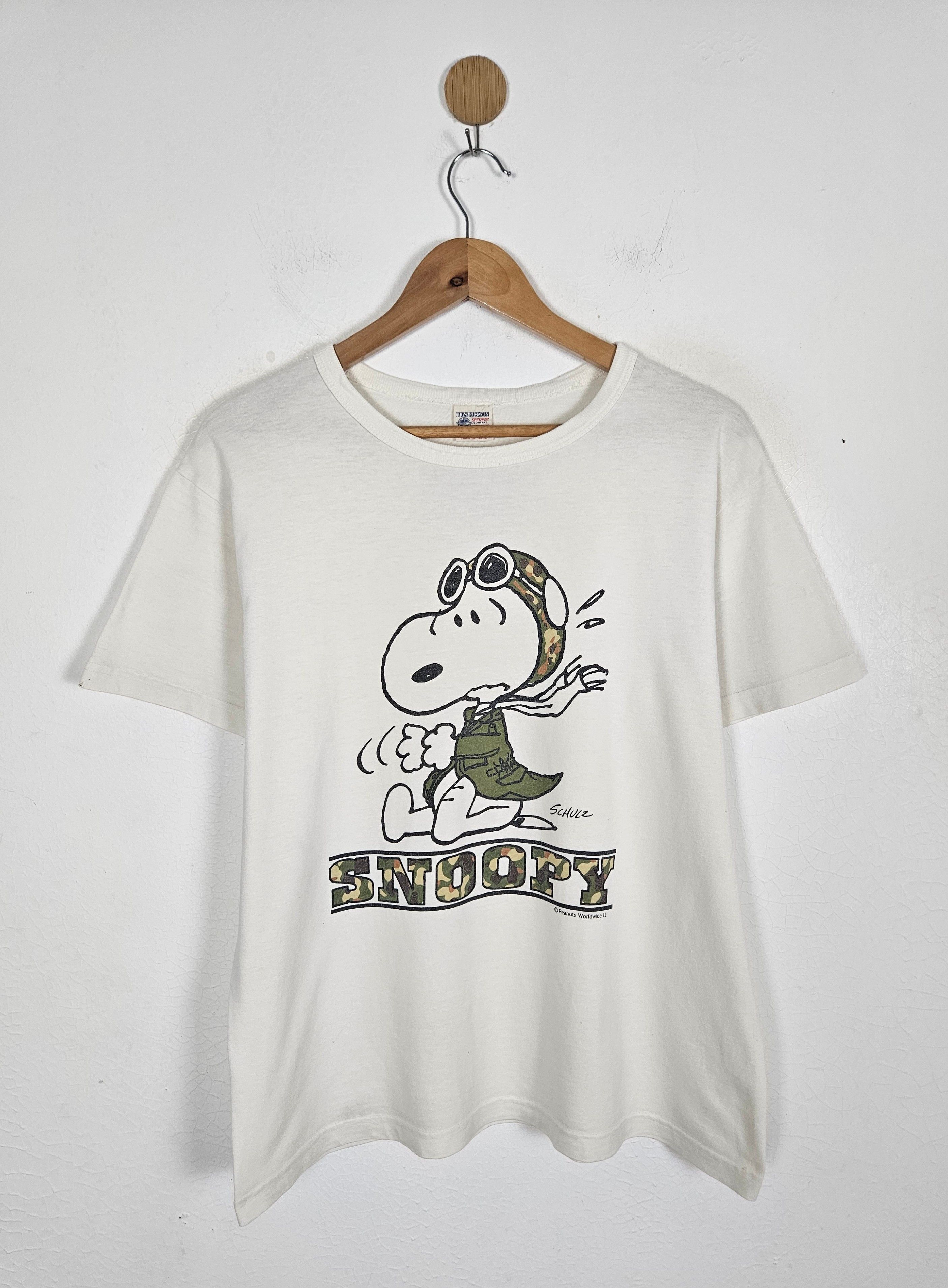 buzz rickson PEANUTS Tシャツ　U.S. ARMY M The New Peanuts x Buzz Rickson's Tees Slap