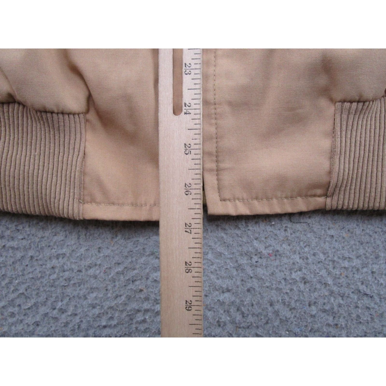 Vintage VINTAGE Campus Bomber Jacket Men's L Brown 80s Full Zip Lightweight Solid SpriNg Fall Winter Casual Size US L / EU 52-54 / 3 - 5 Thumbnail