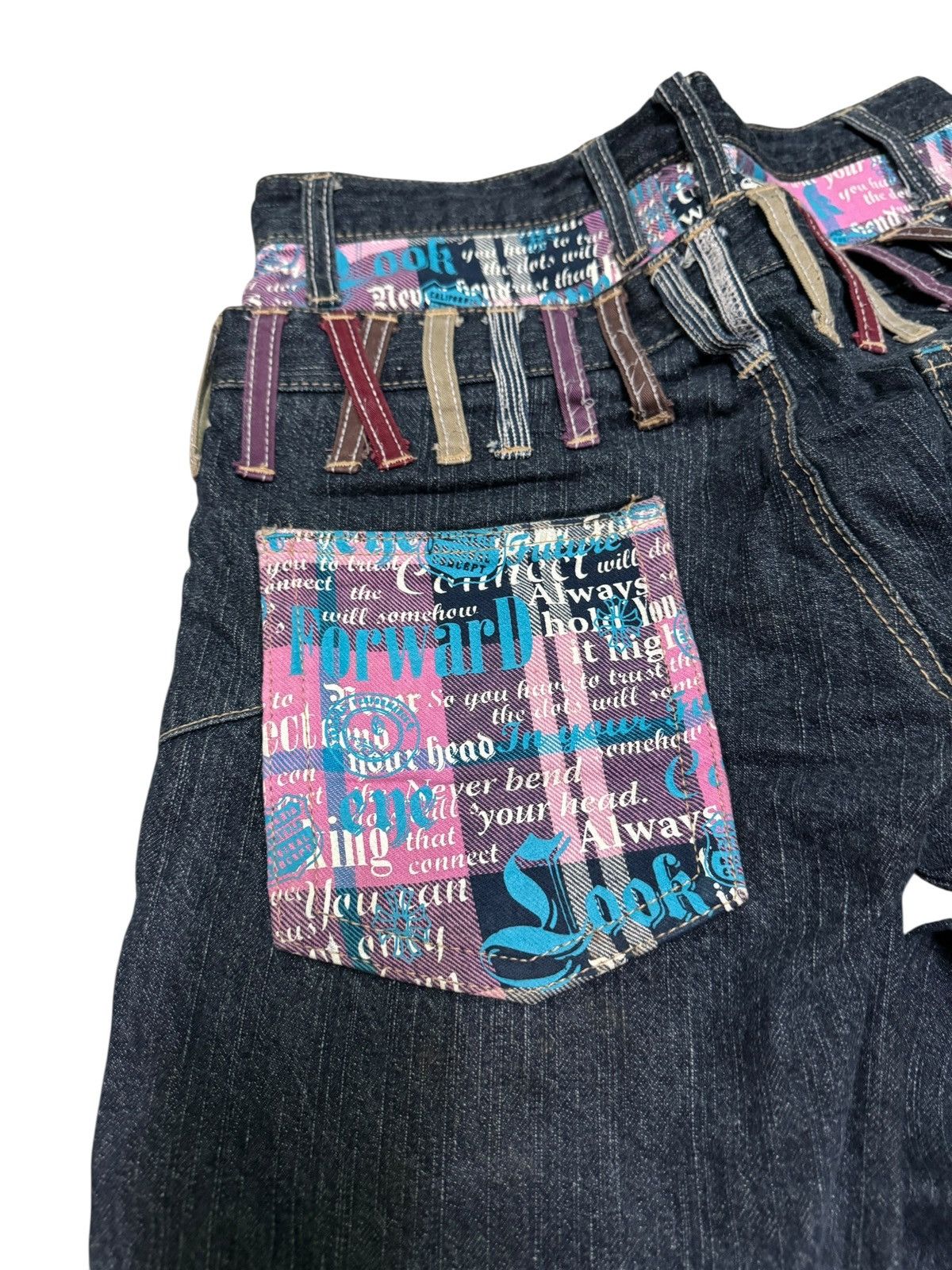 Japanese Brand Japan PATINA Double Waist Zipper Multipocket Denim Pants Size US 28 / EU 44 - 18 Thumbnail