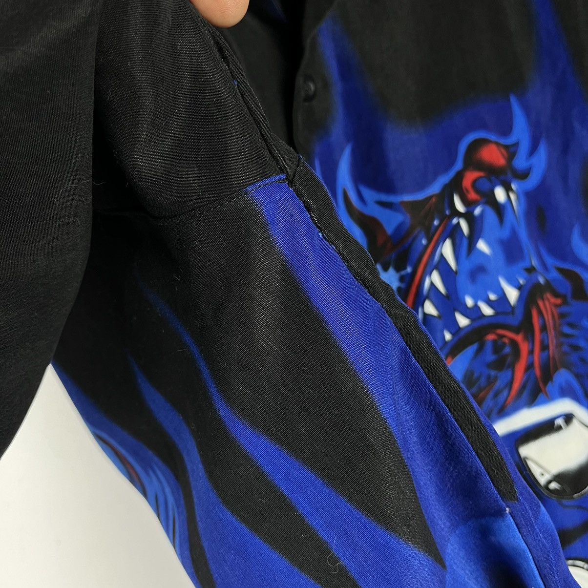 Vintage Vintage Japanese Dragon Mazda rx-7 rare y2k crazy shirt 90’s Size US XL / EU 56 / 4 - 8 Thumbnail