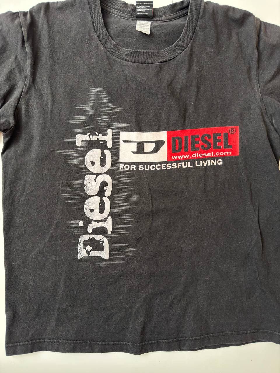 Diesel Diesel vintage big logo black t-shirt L sz Size US L / EU 52-54 / 3 - 2 Thumbnail