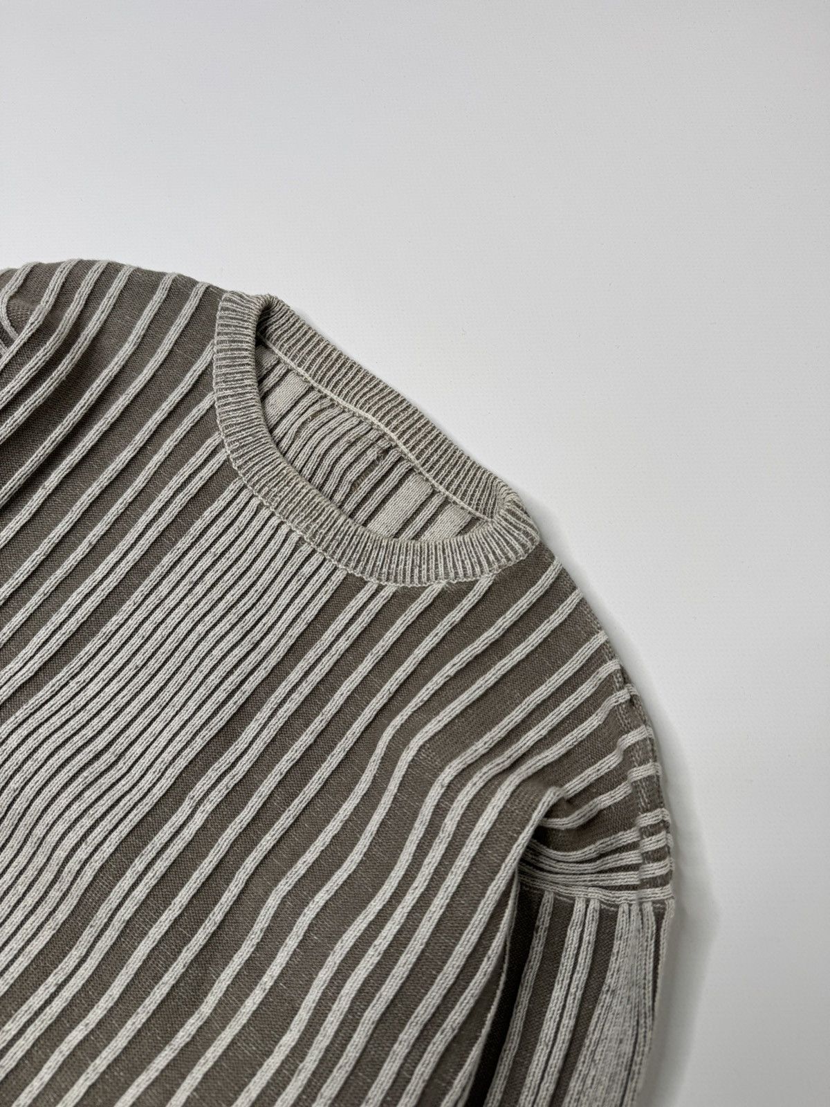 Vintage Vintage avant garde ribbed knit sweater y2k 00s if6was9 lgb Size US M / EU 48-50 / 2 - 2 Thumbnail