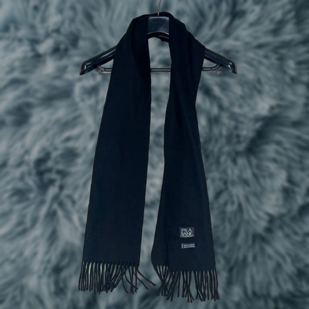 Jos. A. Bank JOS A BANK Scarf Mens OS 100% Cashmere Wrap Rectangle Size ONE SIZE - 1 Thumbnail