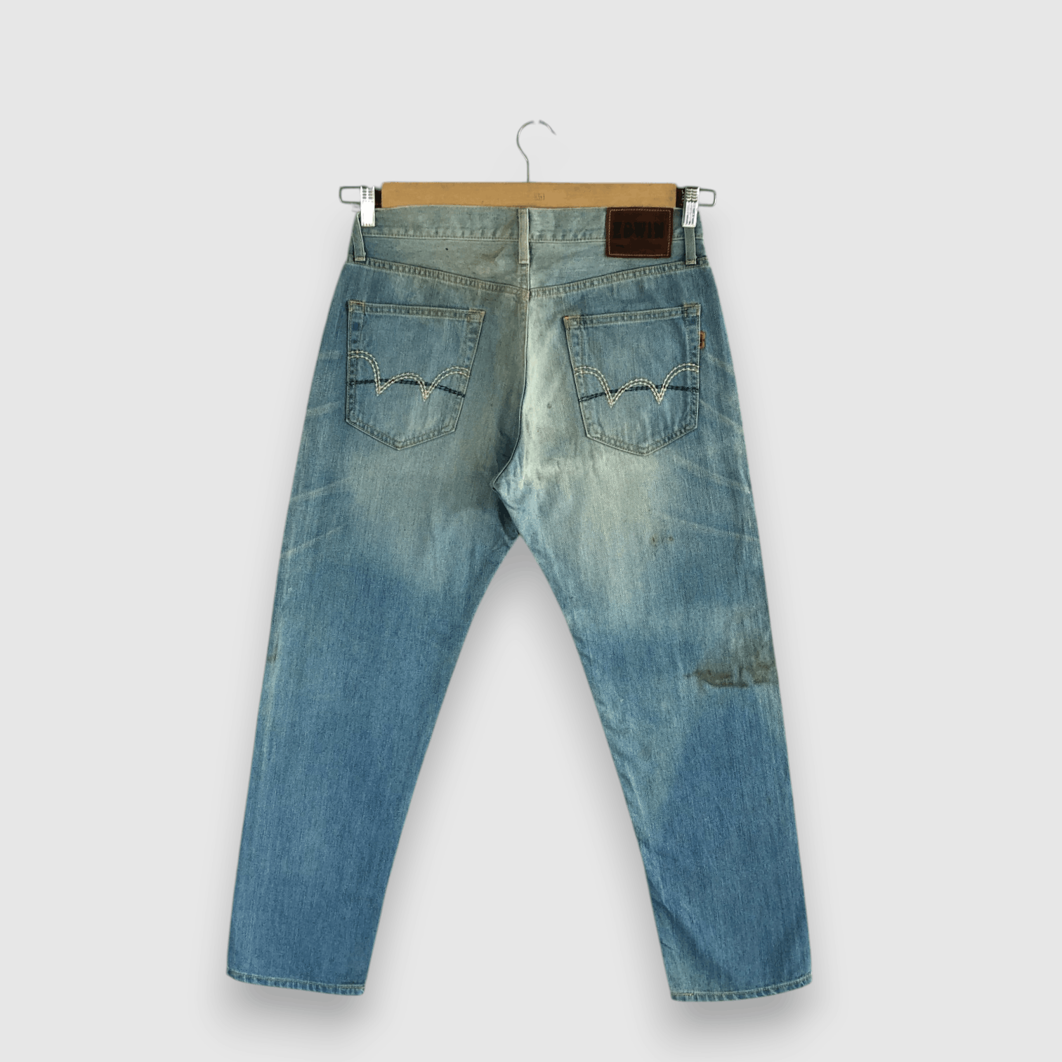 Edwin Vintage 90's Edwin 505 Selvedge Jeans Faded Redline Denim Size US 32 / EU 48 - 2 Thumbnail