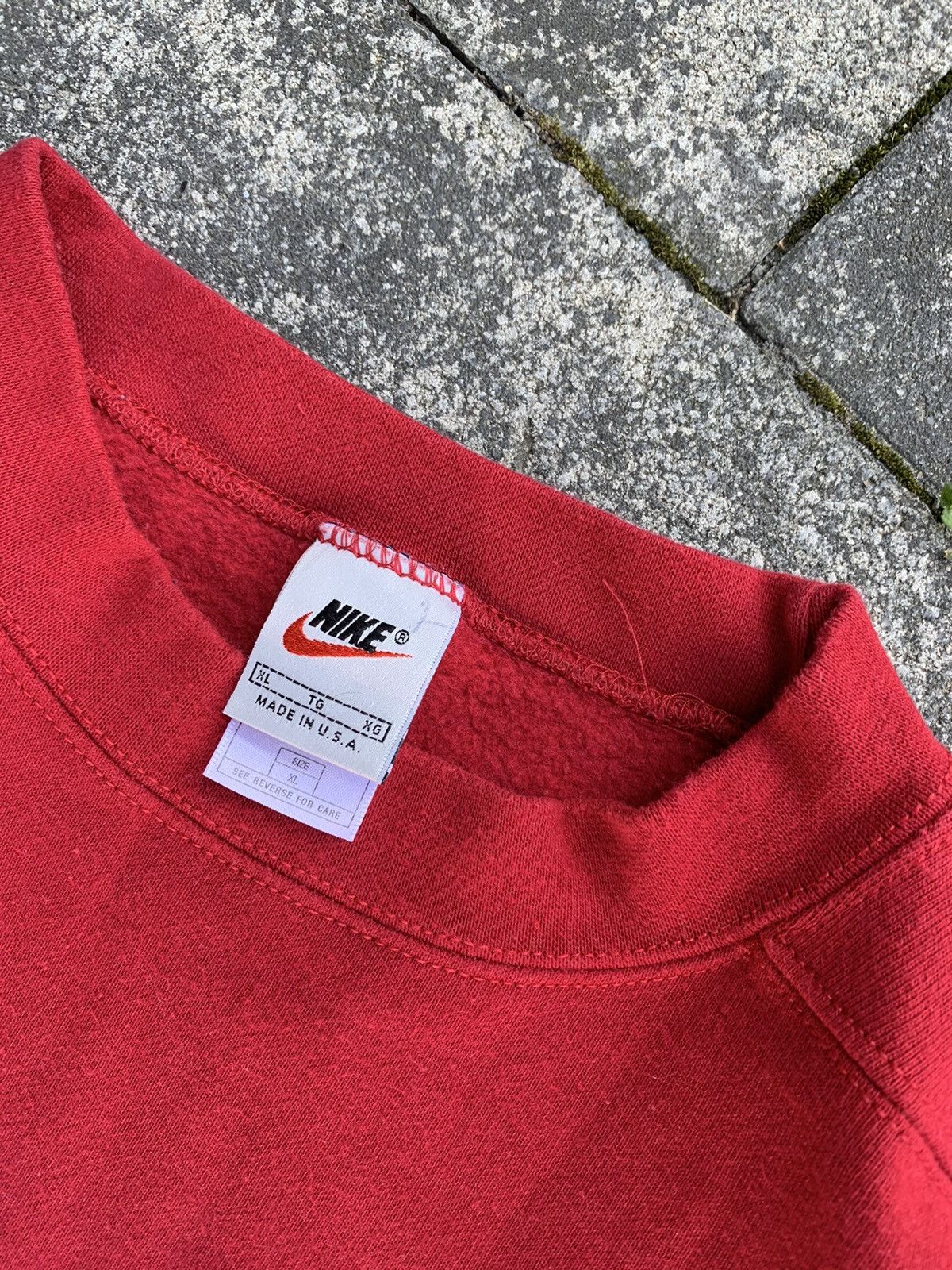 Nike × Vintage 🔥NIKE 90s VINTAGE CREWNECK SWEATSHIRT Size US XL / EU 56 / 4 - 4 Thumbnail