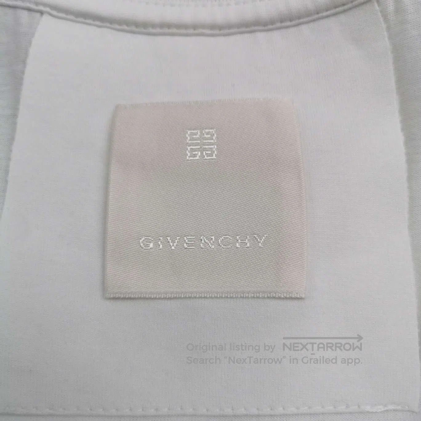Givenchy Givenchy Cotton Logo Crew Neck T. Size US M / EU 48-50 / 2 - 3 Thumbnail