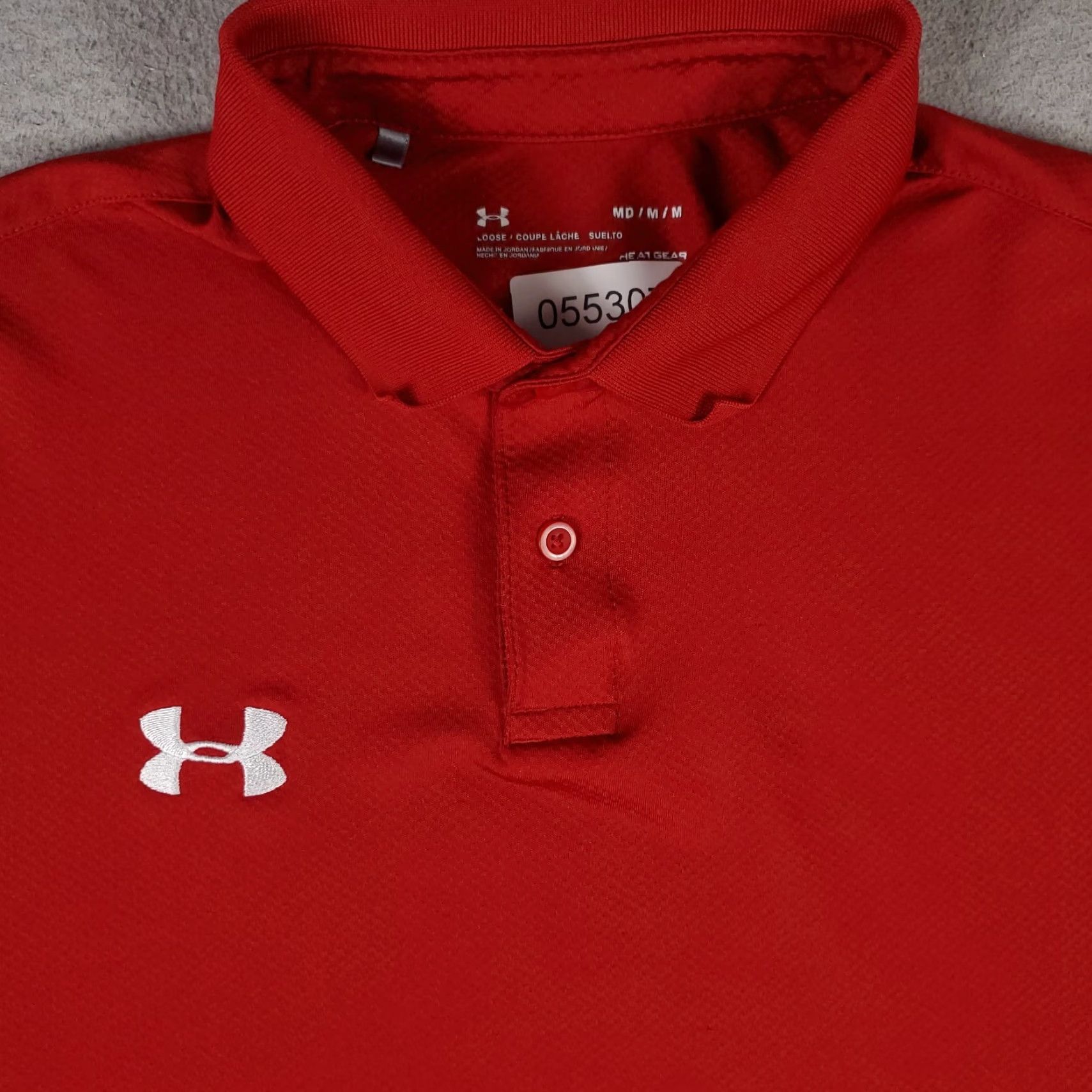 Under Armour Under Armour Polo Shirt Mens Size M Red Golf Casual Short Sleeve Polo Mens Shirts Red Golf Casual Short Sleeve Under Armour Size US M / EU 48-50 / 2 - 2 Thumbnail