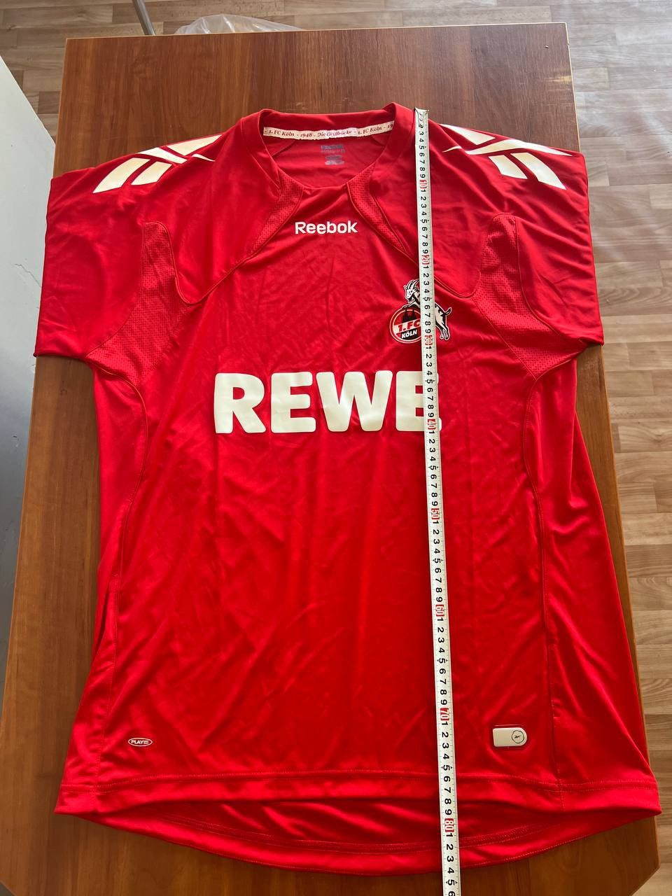 Reebok 2010/12 FC KÖLN HOME SOCCER JERSEY FOOTBALL SHIRT REEBOK XL Size US XL / EU 56 / 4 - 15 Thumbnail