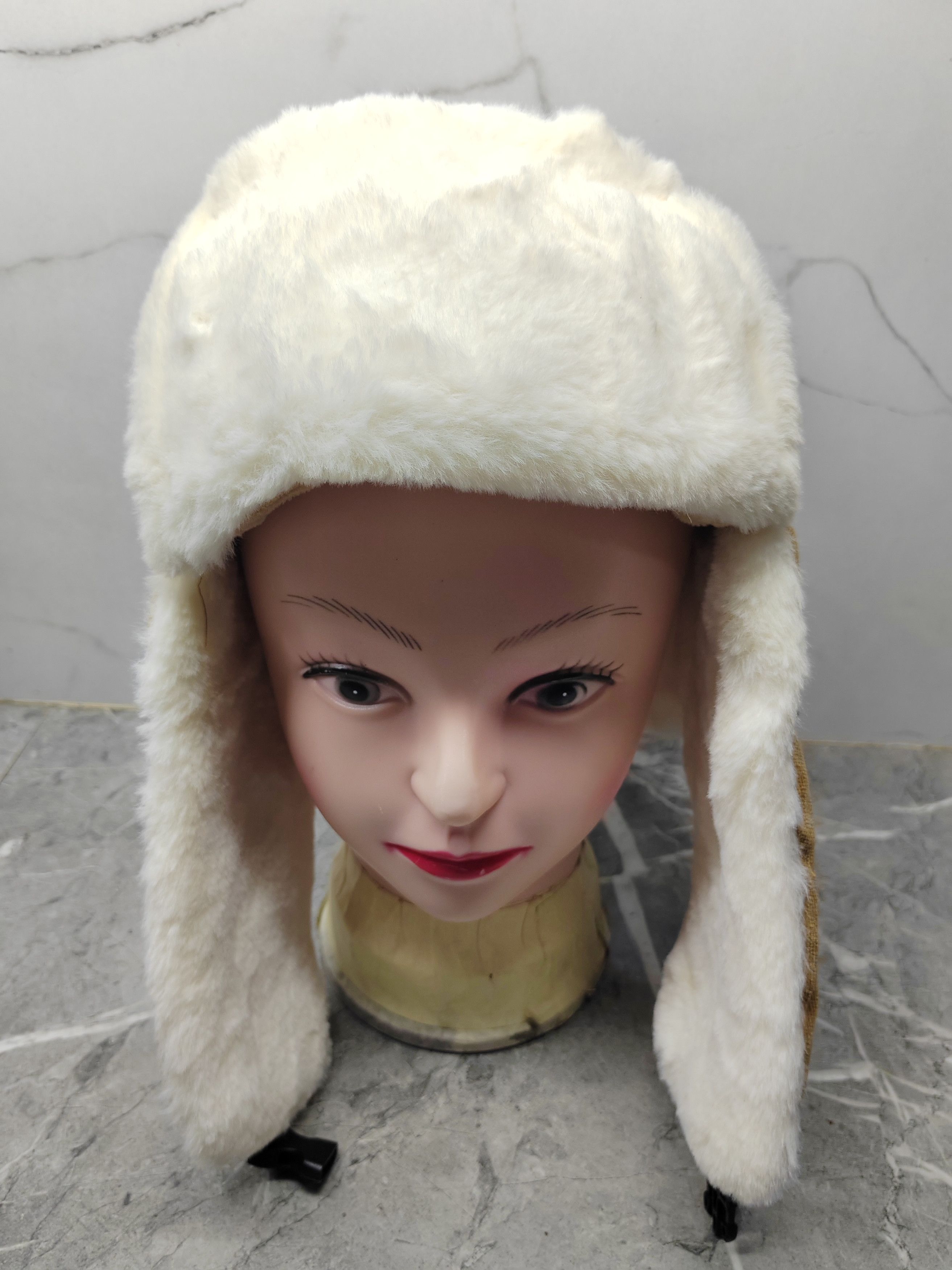 If Six Was Nine Vintage Y2k Fleece Earflap Cap Hat Size ONE SIZE - 2 Thumbnail