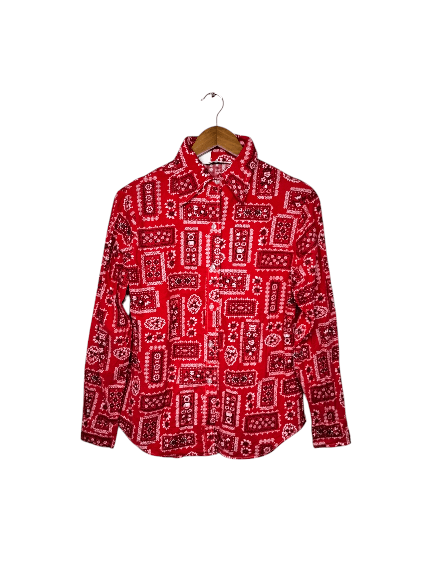 Sears Vintage 70's sears bandana button up shirt Size M / US 6-8 / IT 42-44 - 1 Thumbnail