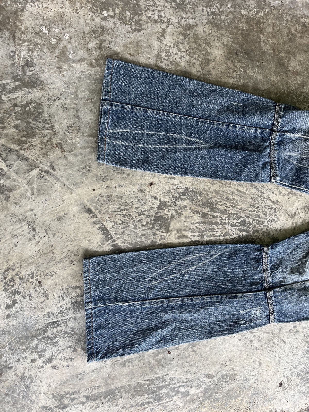 If Six Was Nine × Japanese Brand × Vintage Crazy Pocket Design Denim Size US 30 / EU 46 - 17 Thumbnail