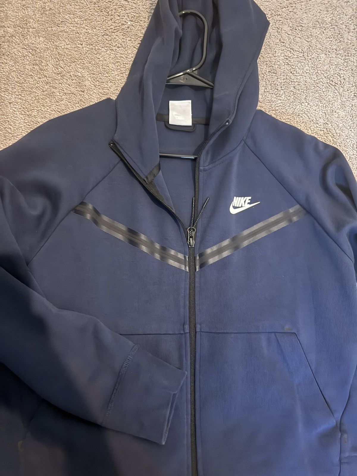 Nike Nike Cropped nike tech zip up jacket size small Size S / US 4 / IT 40 - 1 Thumbnail