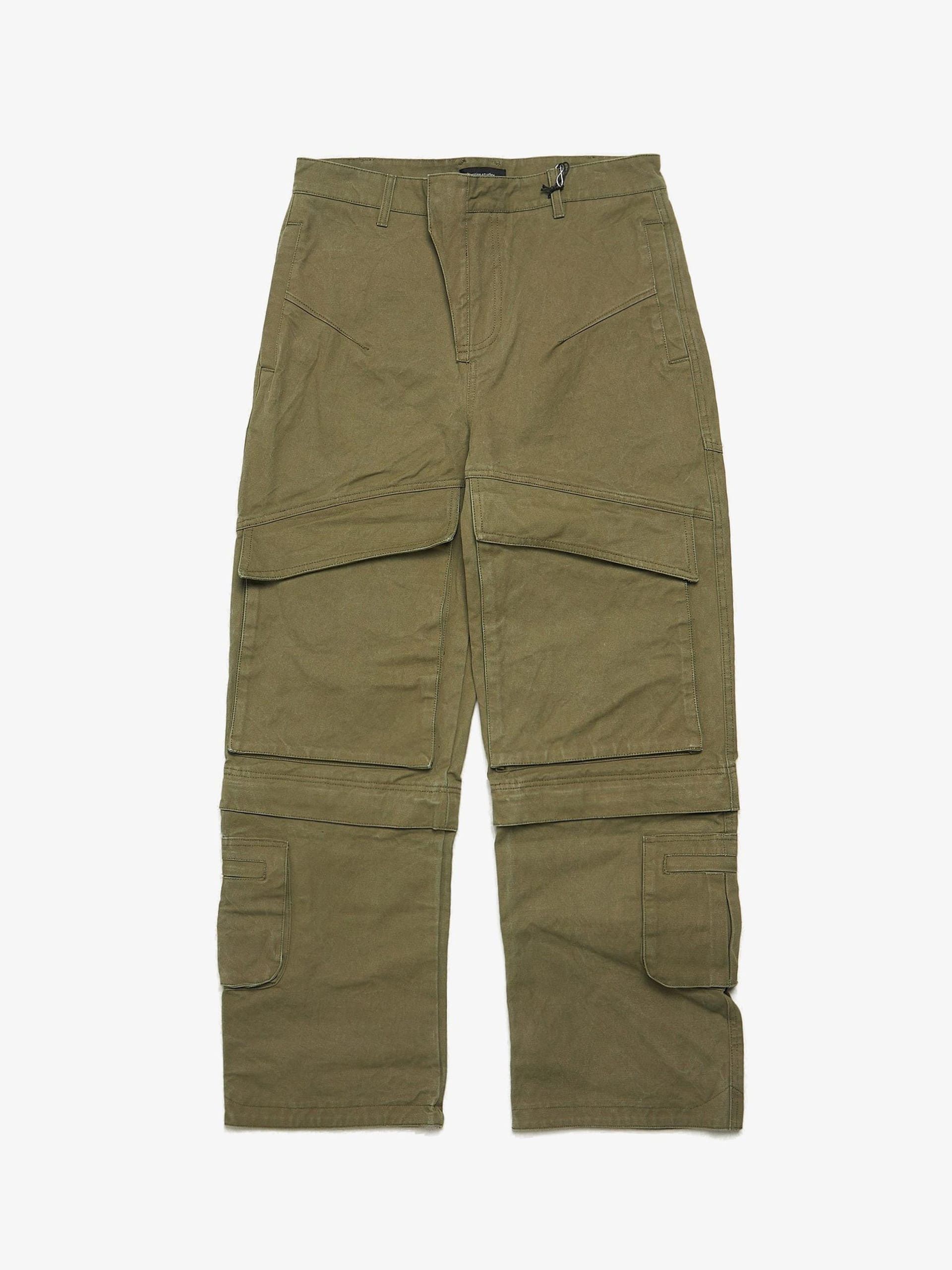 image of Entire Studios Khaki Ranger Hard Cargo Cotton Pants, Men's (Size 34)
