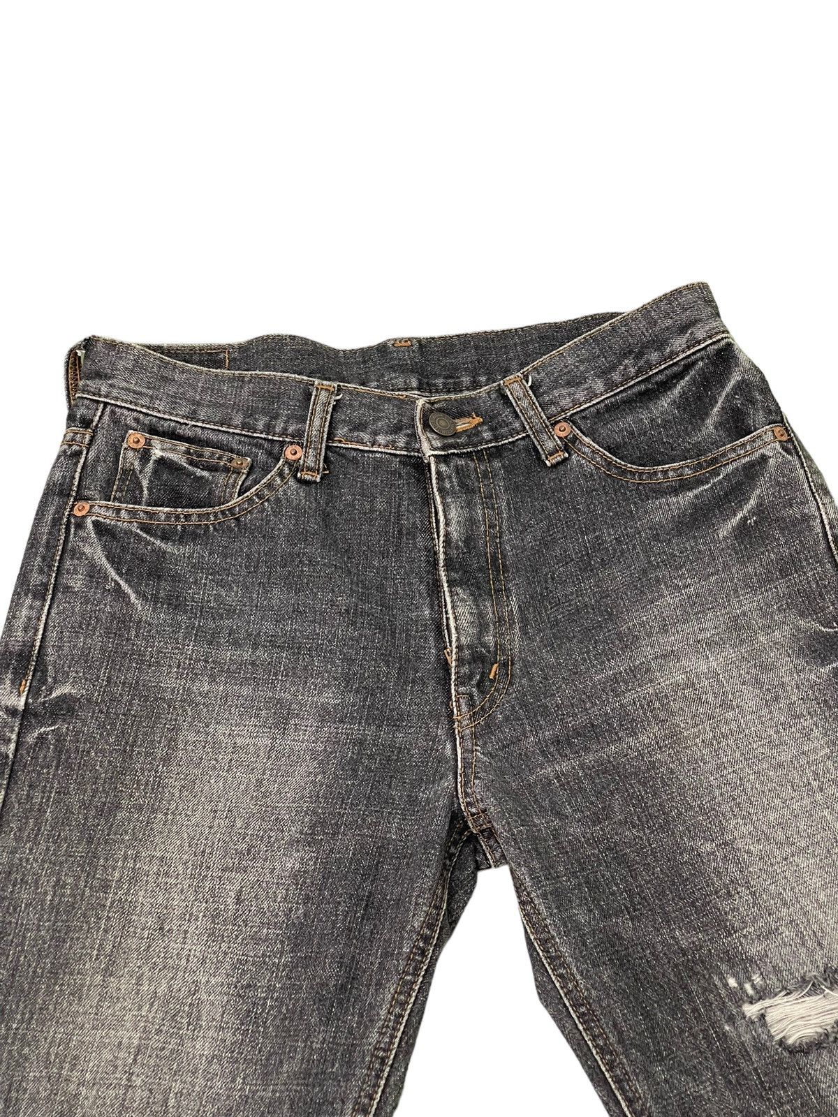 Japanese Brand Flare Jeans Vtg Bobson Faded Distress Boot Cut 7🟦0 Size US 30 / EU 46 - 8 Thumbnail