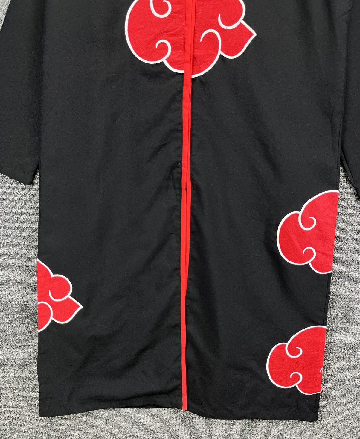 Anime Naruto Akatsuki Japanese Anime Cosplay Long Jacket Size US M / EU 48-50 / 2 - 3 Thumbnail