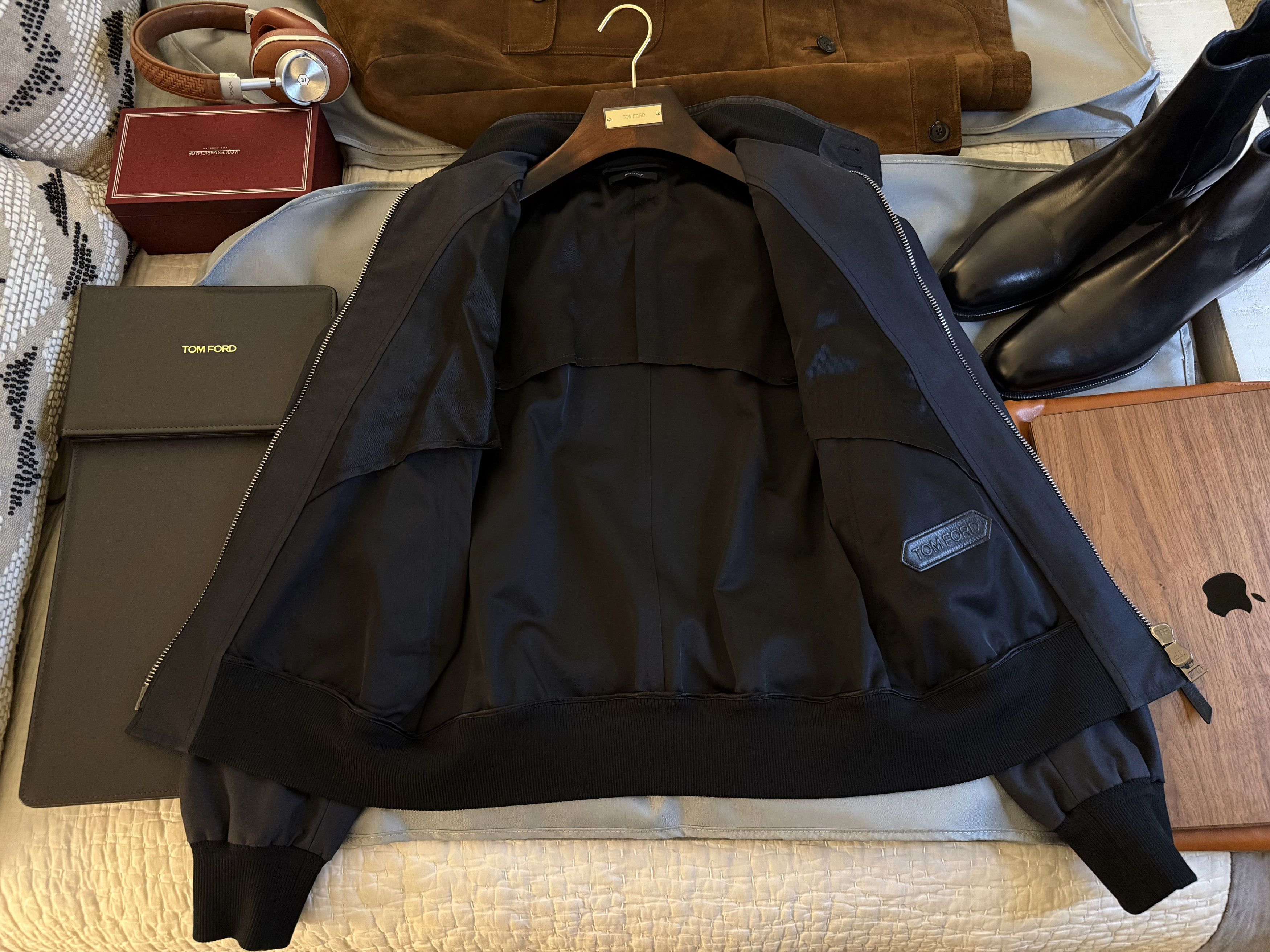 Tom Ford Best Dressed $4,300 w/tax Navy Bond Inspired Jacket Size US M / EU 48-50 / 2 - 17 Thumbnail