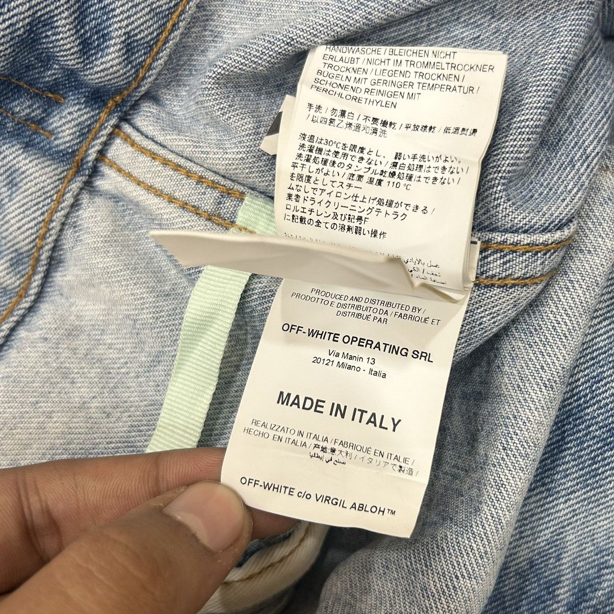 Off-White Off-White 19SS Impressionism Denim Jacket Size US S / EU 44-46 / 1 - 10 Thumbnail