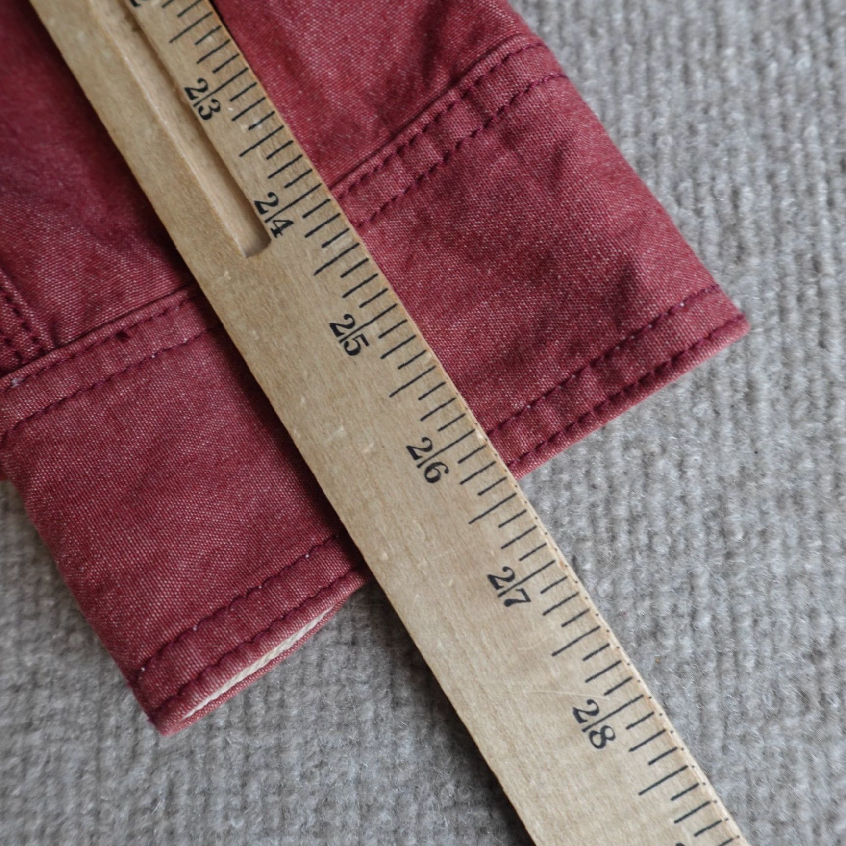 Vintage Naked & Famous Unbranded Shirt Mens Small Solid Denim Button-Up with Pockets Size US S / EU 44-46 / 1 - 7 Thumbnail