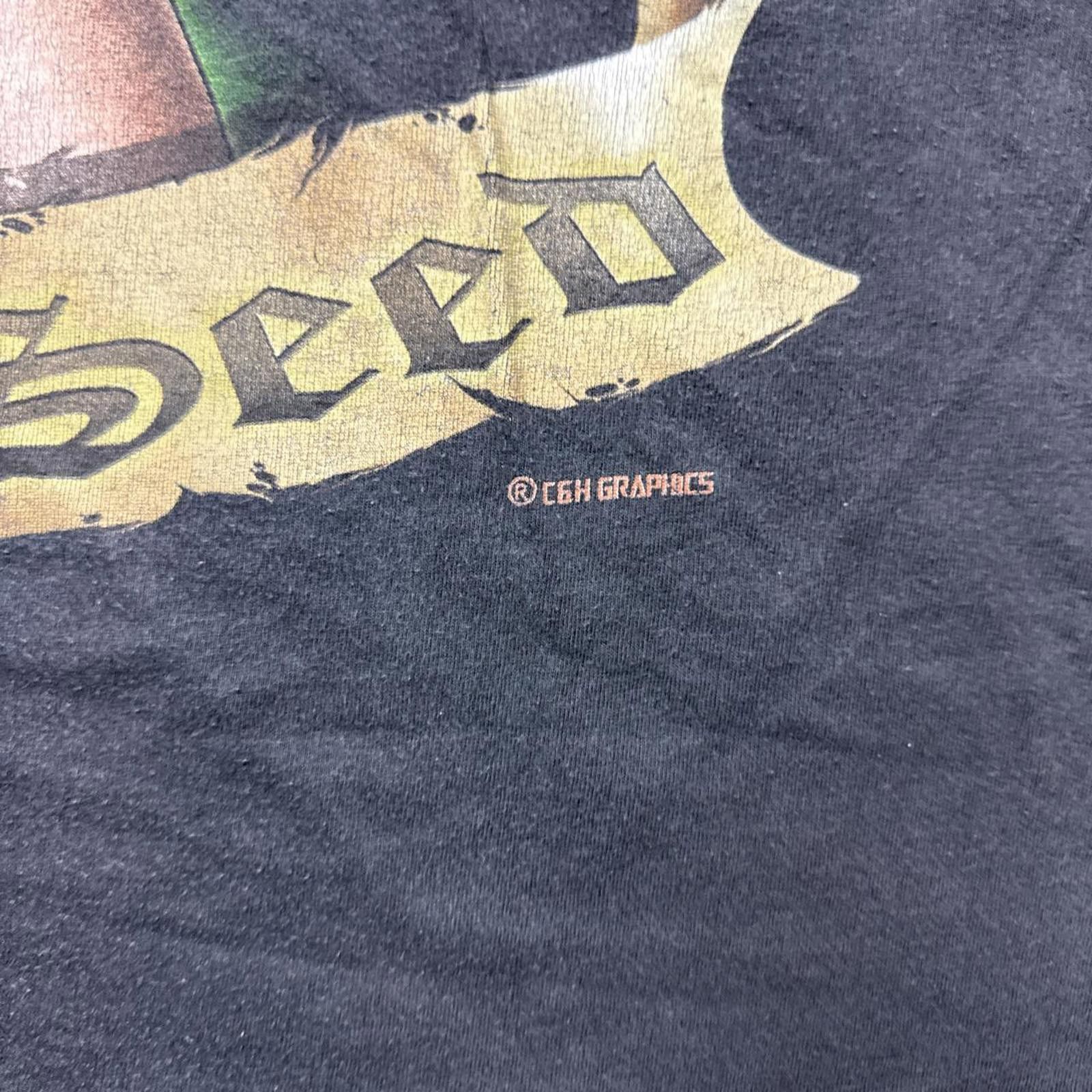 Other Bad Seed Weed Queen Vintage Y2k Graphic T-Shirt Size US XL / EU 56 / 4 - 5 Thumbnail
