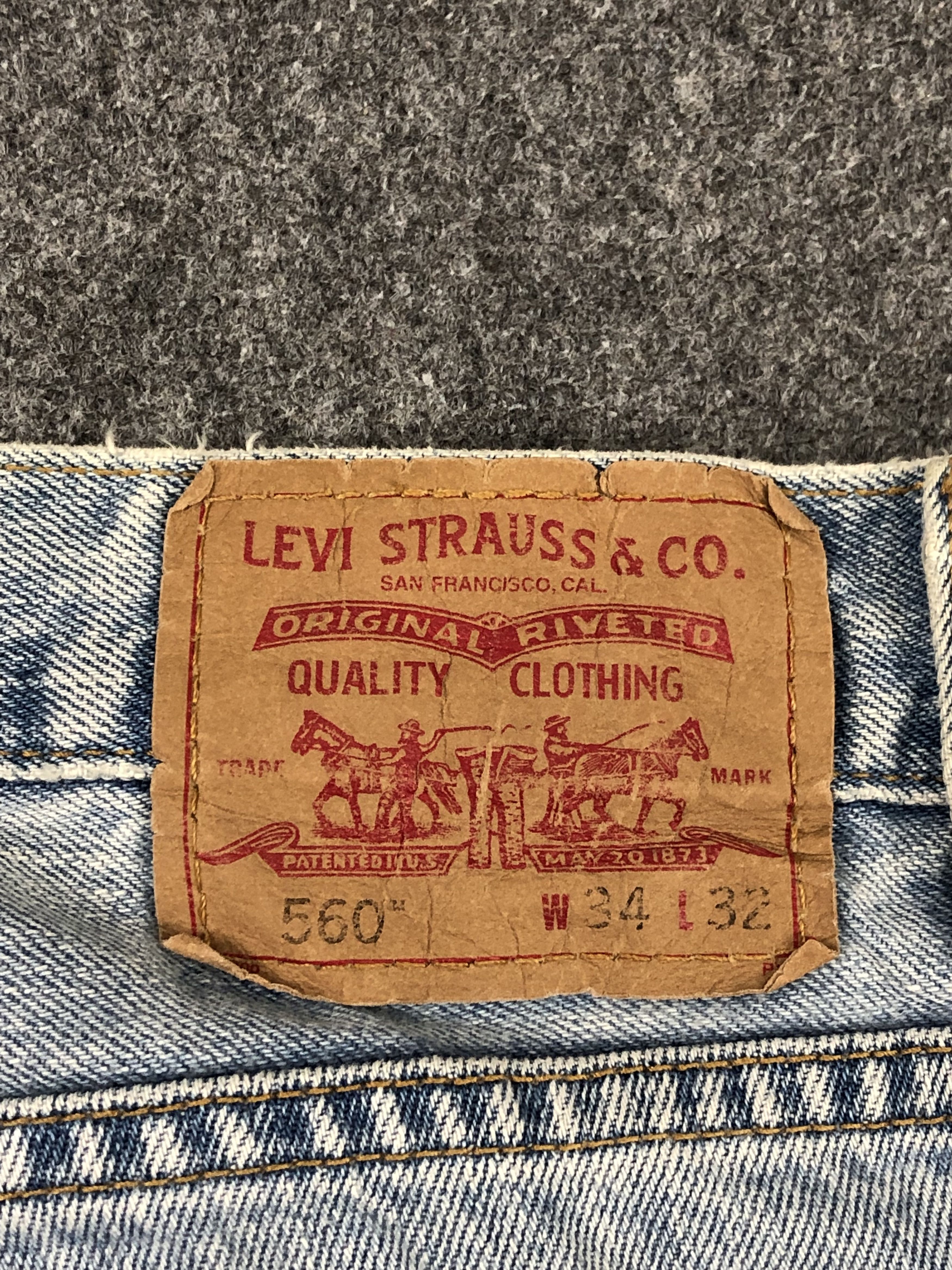 Levi's Vintage Levis 550 Light Washed Jeans DPP0241 Size US 36 / EU 52 - 5 Thumbnail