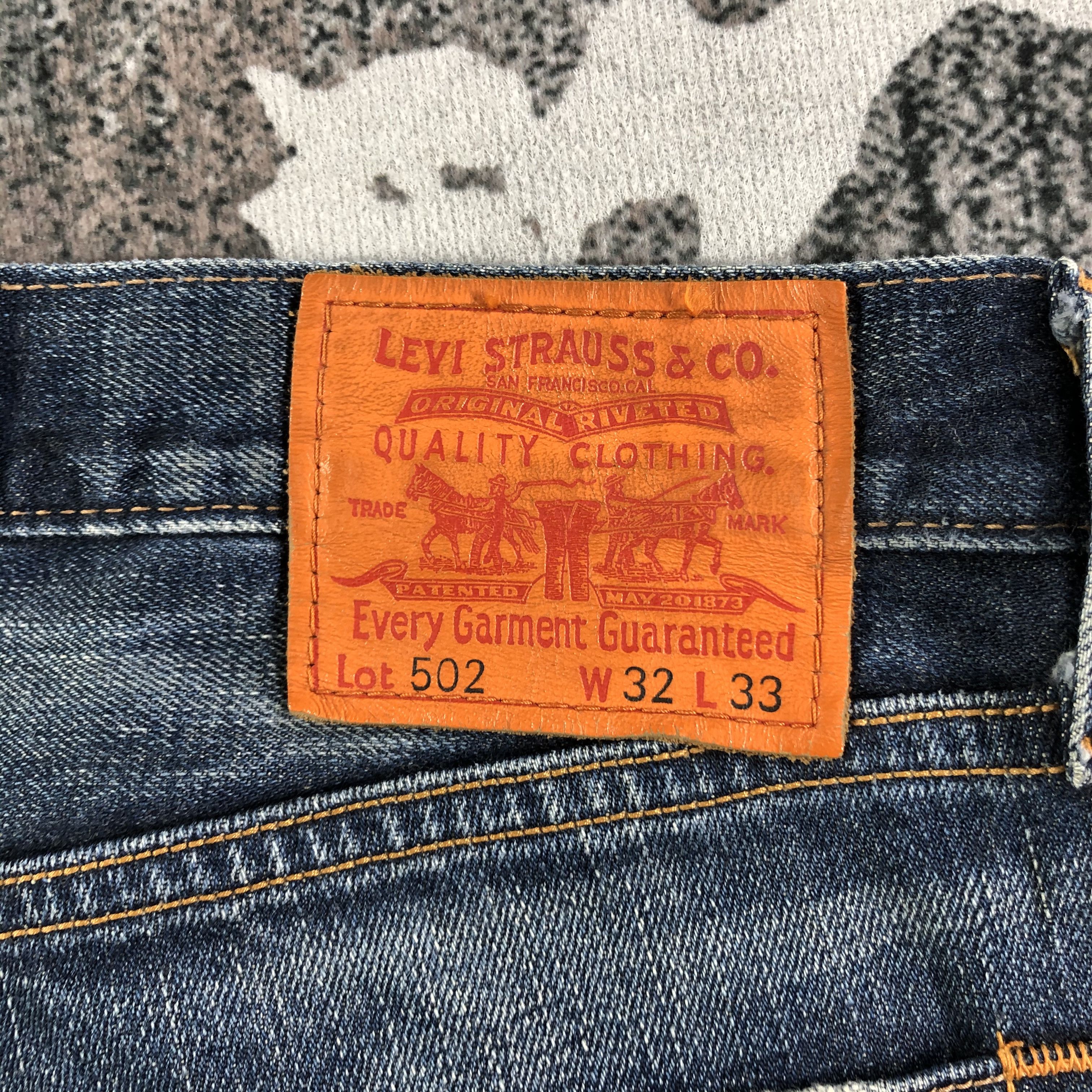 Levi's Vintage Levis 502 Jeans Ripped Denim Size US 32 / EU 48 - 5 Thumbnail