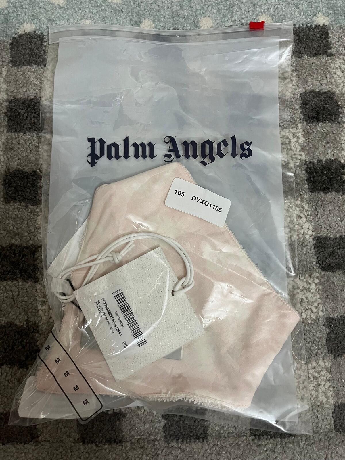 Palm Angels Palm Angels Baby Bib Pink Terry Cloth Designer Authentic Lux Size ONE SIZE - 4 Thumbnail