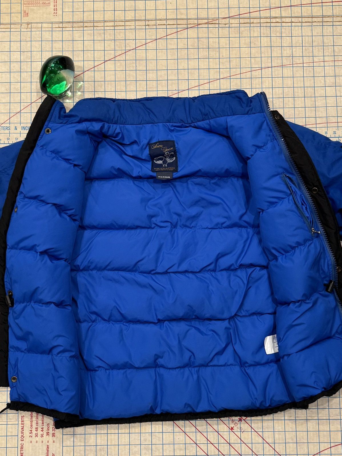 Canada Goose Vintage Snow Goose Down Puffer Jacket Black and Blue Large Size US L / EU 52-54 / 3 - 6 Thumbnail