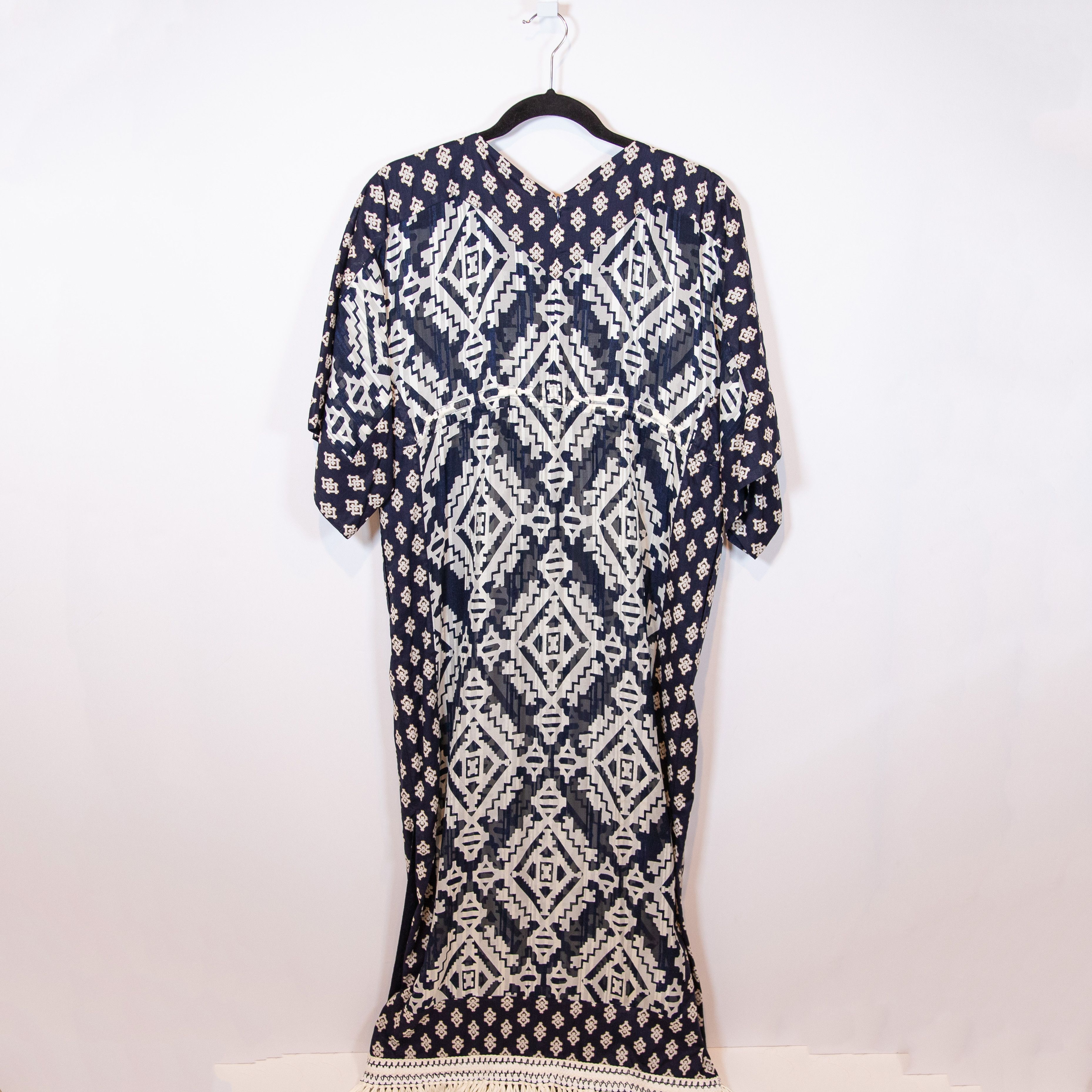 NEW Tory Burch Beatrice Silk Lightweight Ikat