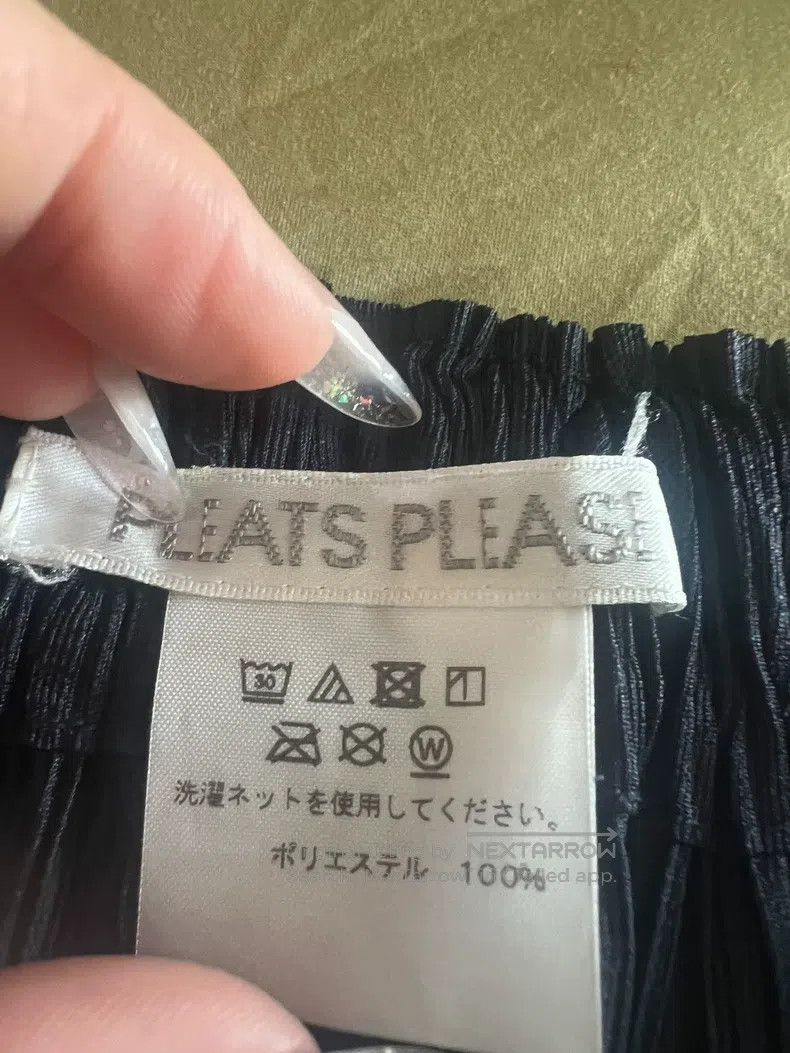 Issey Miyake Issey Miyake size:1 Black Pleated Pants Size 31" - 3 Thumbnail