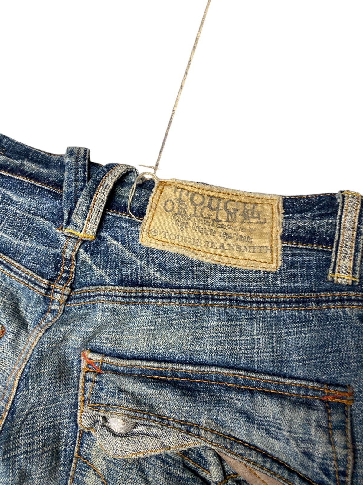 Hysteric Glamour 2000's Tough Multipocket Seawash Flared Jeans Size US 29 - 10 Thumbnail