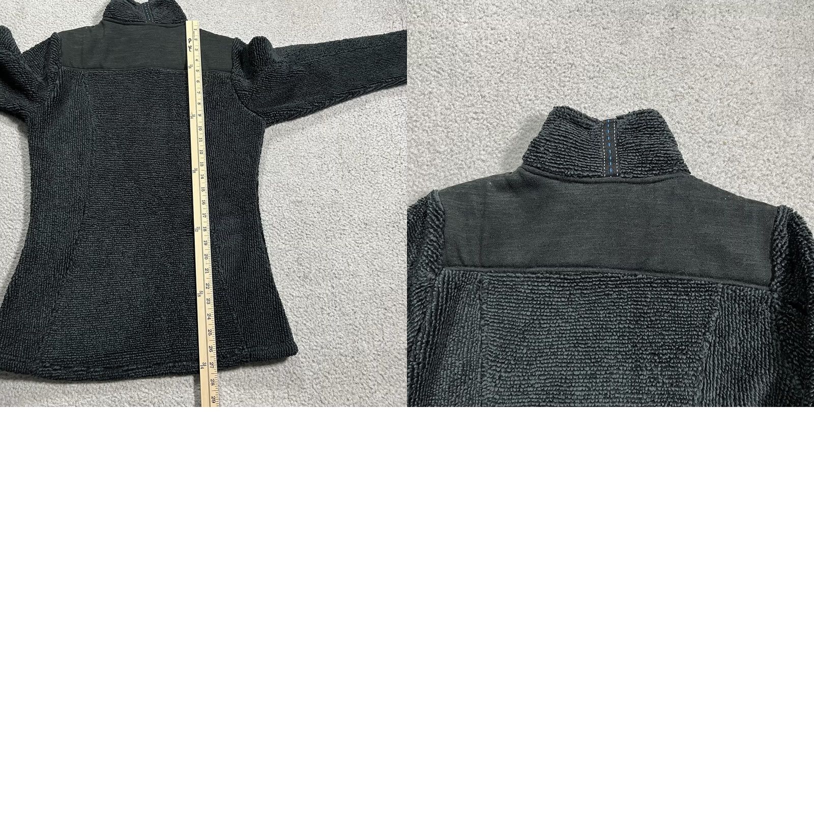 Vintage Kuhl Pullover Shirt Womens S Gray 1/4 Zip Fleece Outdoor Thumbholes Sherpa Logo Embroidered Zipper Size S / US 4 / IT 40 - 9 Thumbnail