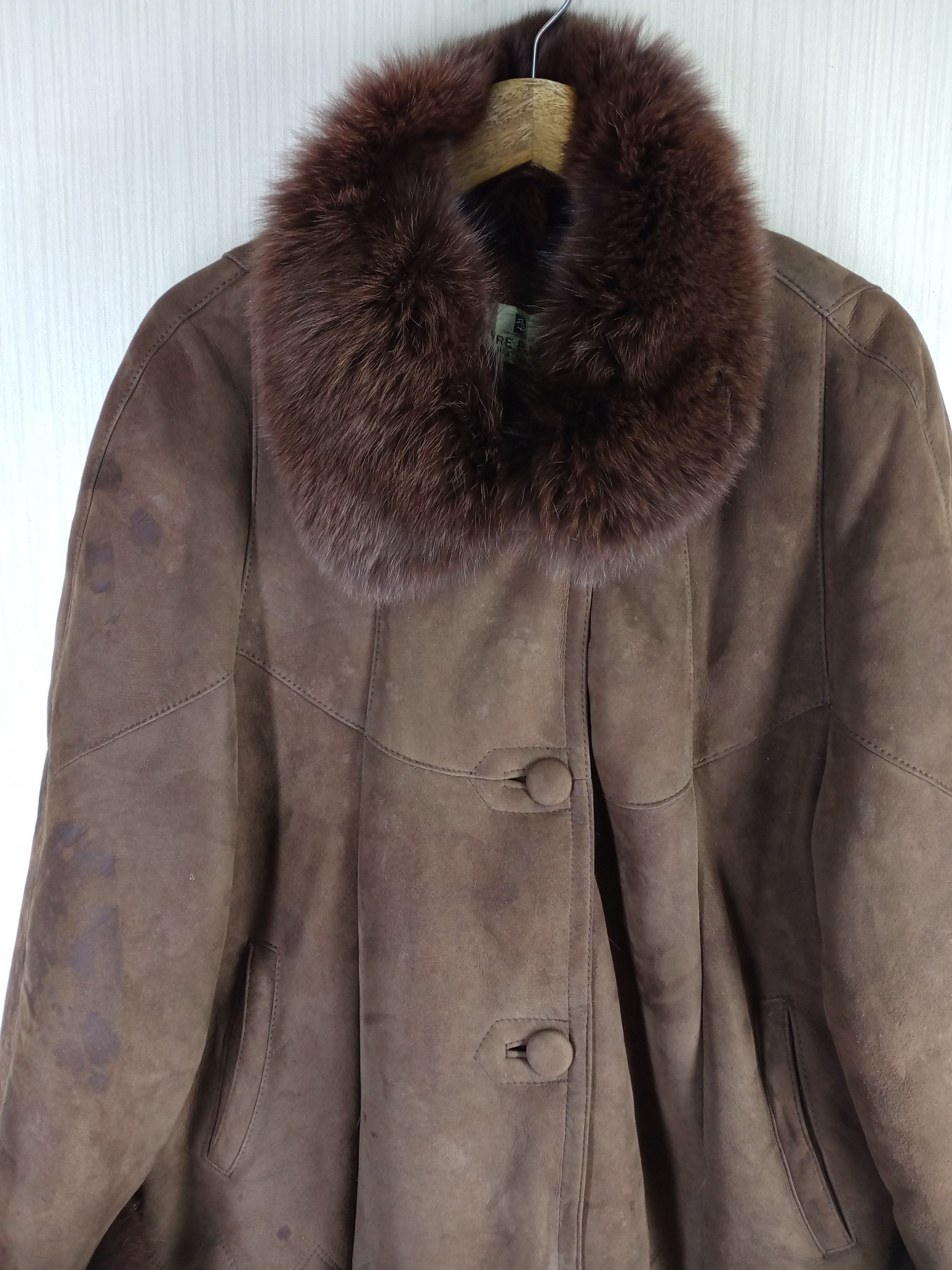 Pierre Balmain Rare Vintage Pierre Balmain Paris Faux Fur Sherling jacket Size US M / EU 48-50 / 2 - 5 Thumbnail